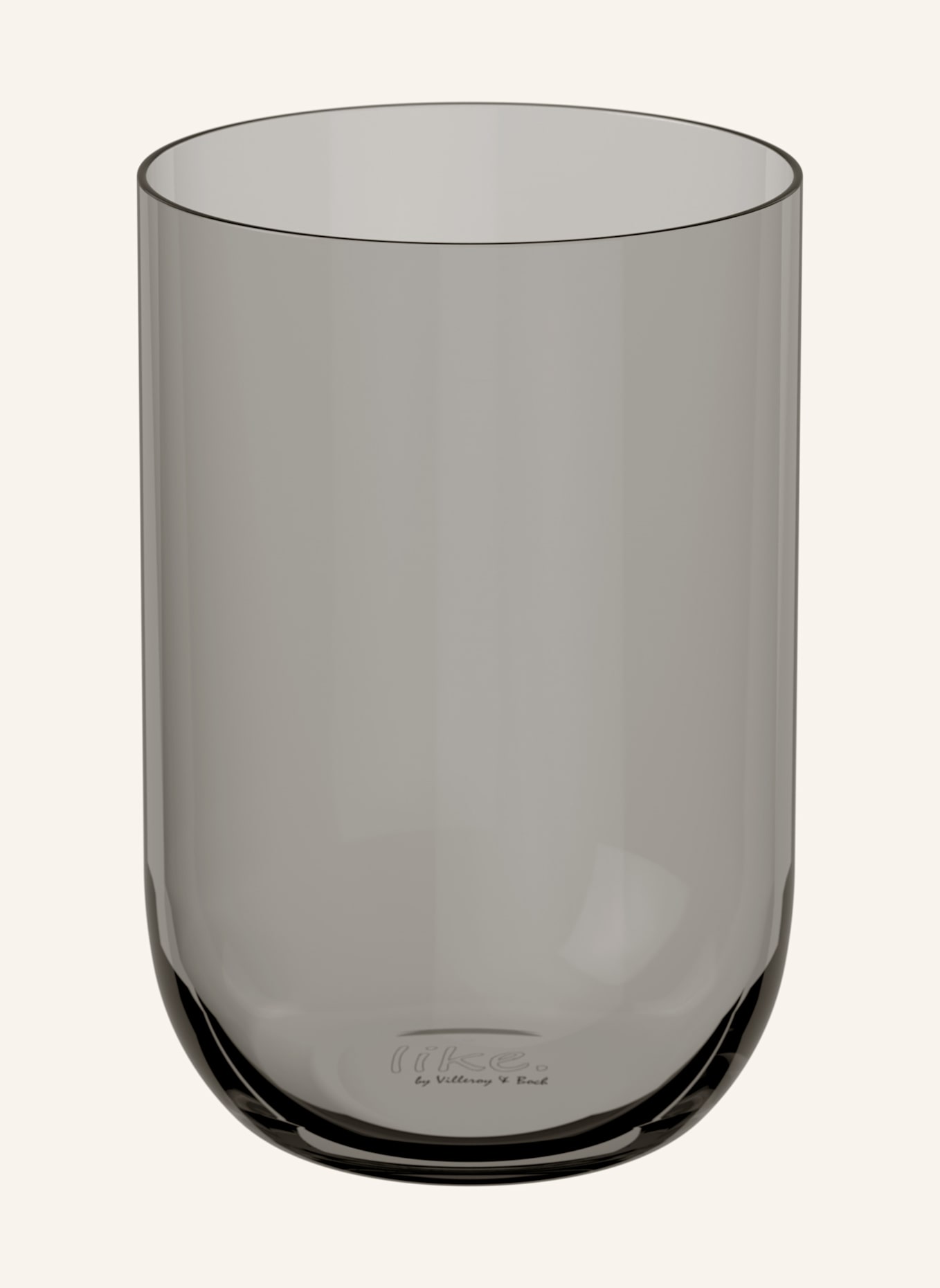 like. by Villeroy & Boch Longdrink-Glas, Set 2tlg. LIKE SMOKE: GRAU