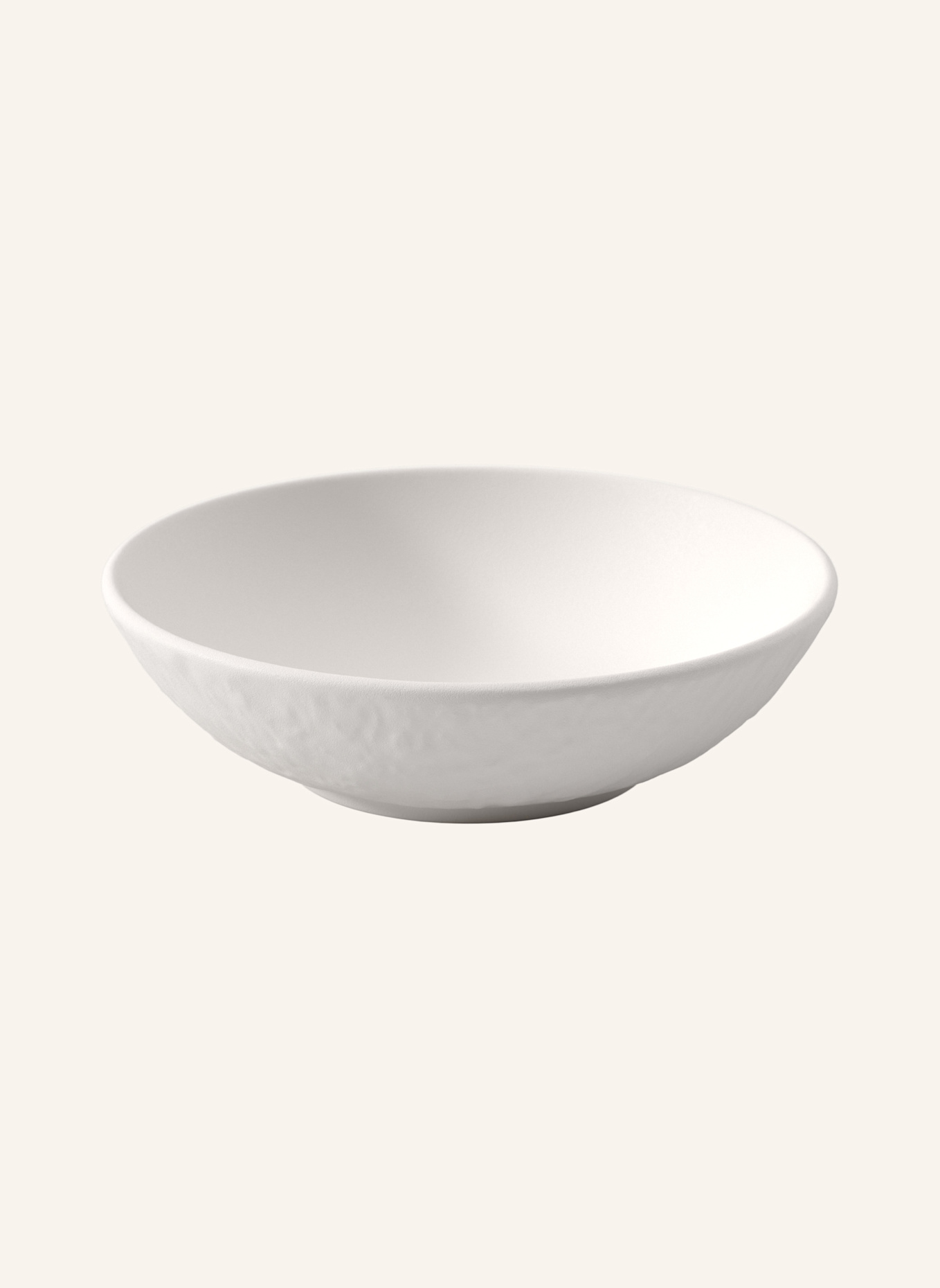 Villeroy & Boch Dessertschale MANUFACTURE ROCK BLANC: WEISS