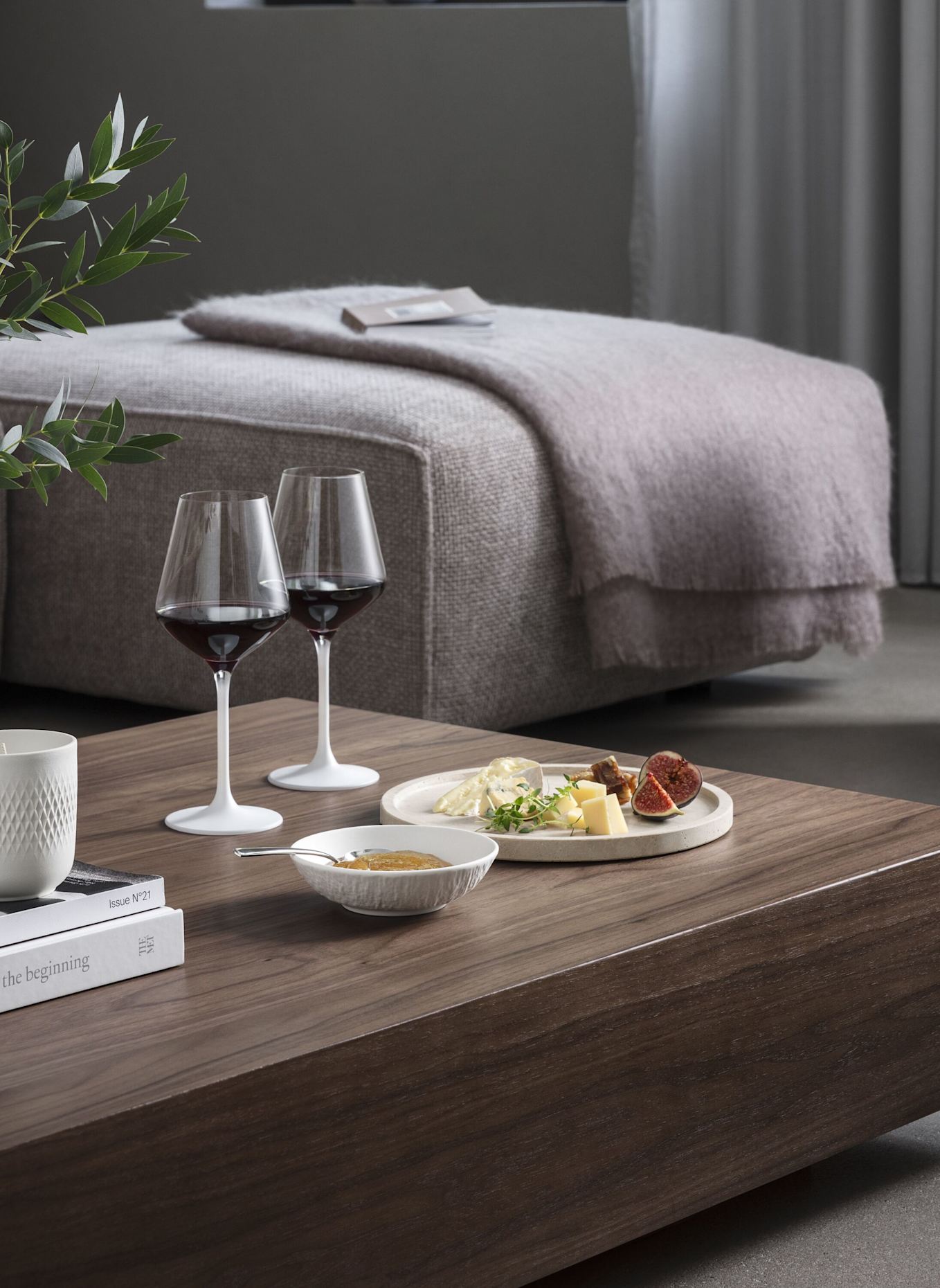 Villeroy & Boch Servierteller MANUFACTURE TRAVERTINE: BEIGE