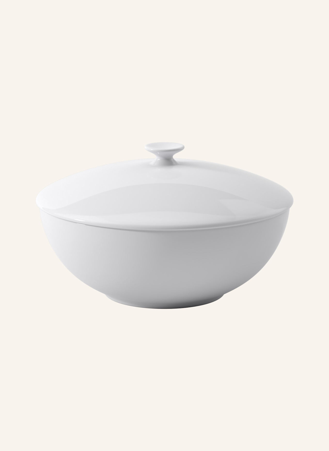 Villeroy & Boch Schüssel mit Deckel ROYAL: WEISS