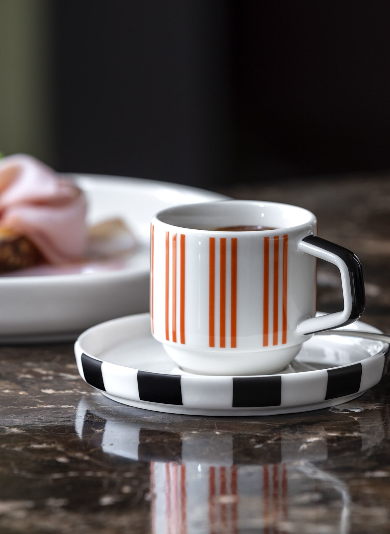 Villeroy & Boch Mokka-/Espressountertasse MEMPHIS COLLECTION: WEISS