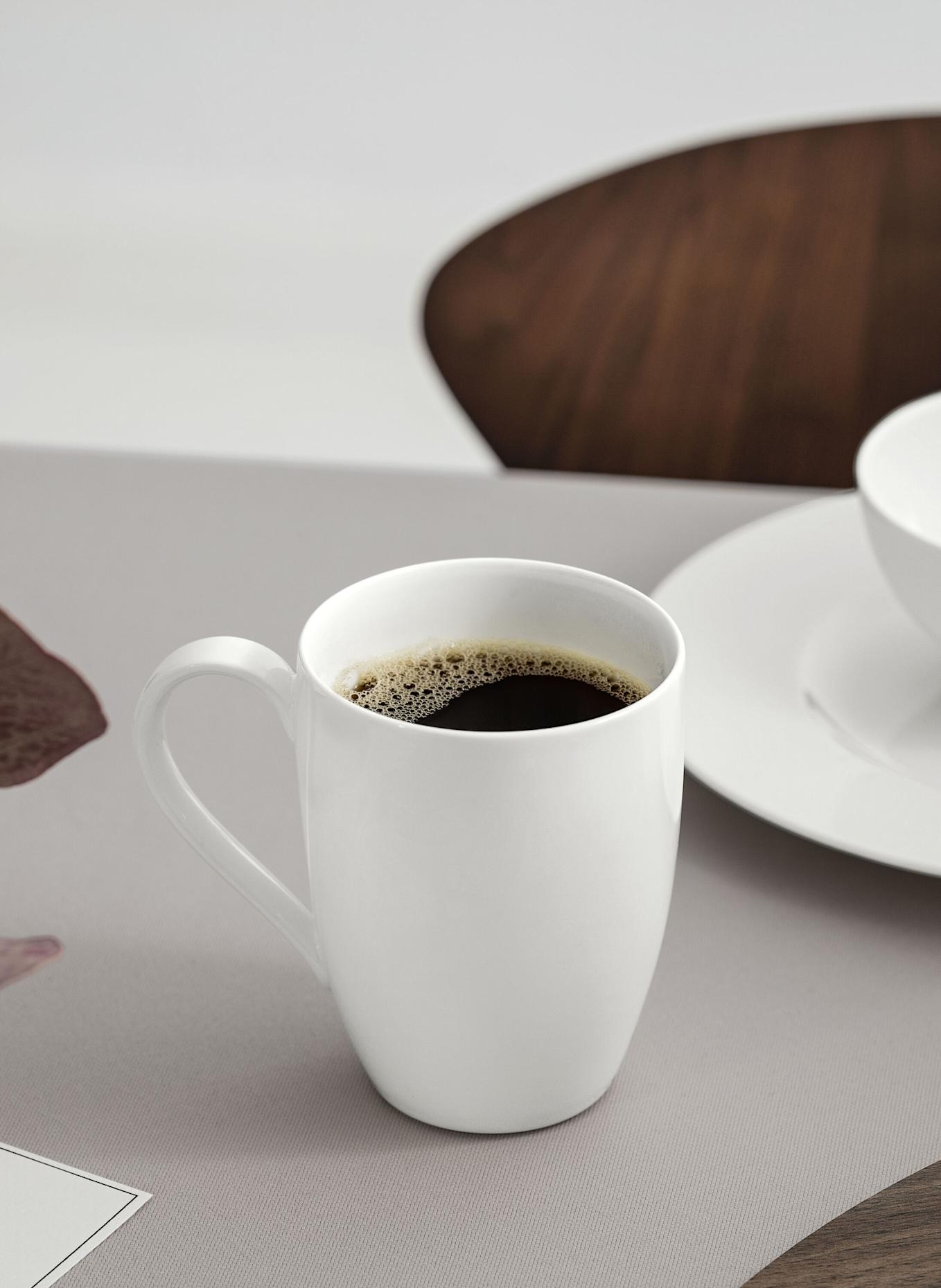 Villeroy & Boch Becher mit Henkel ROYAL: WEISS