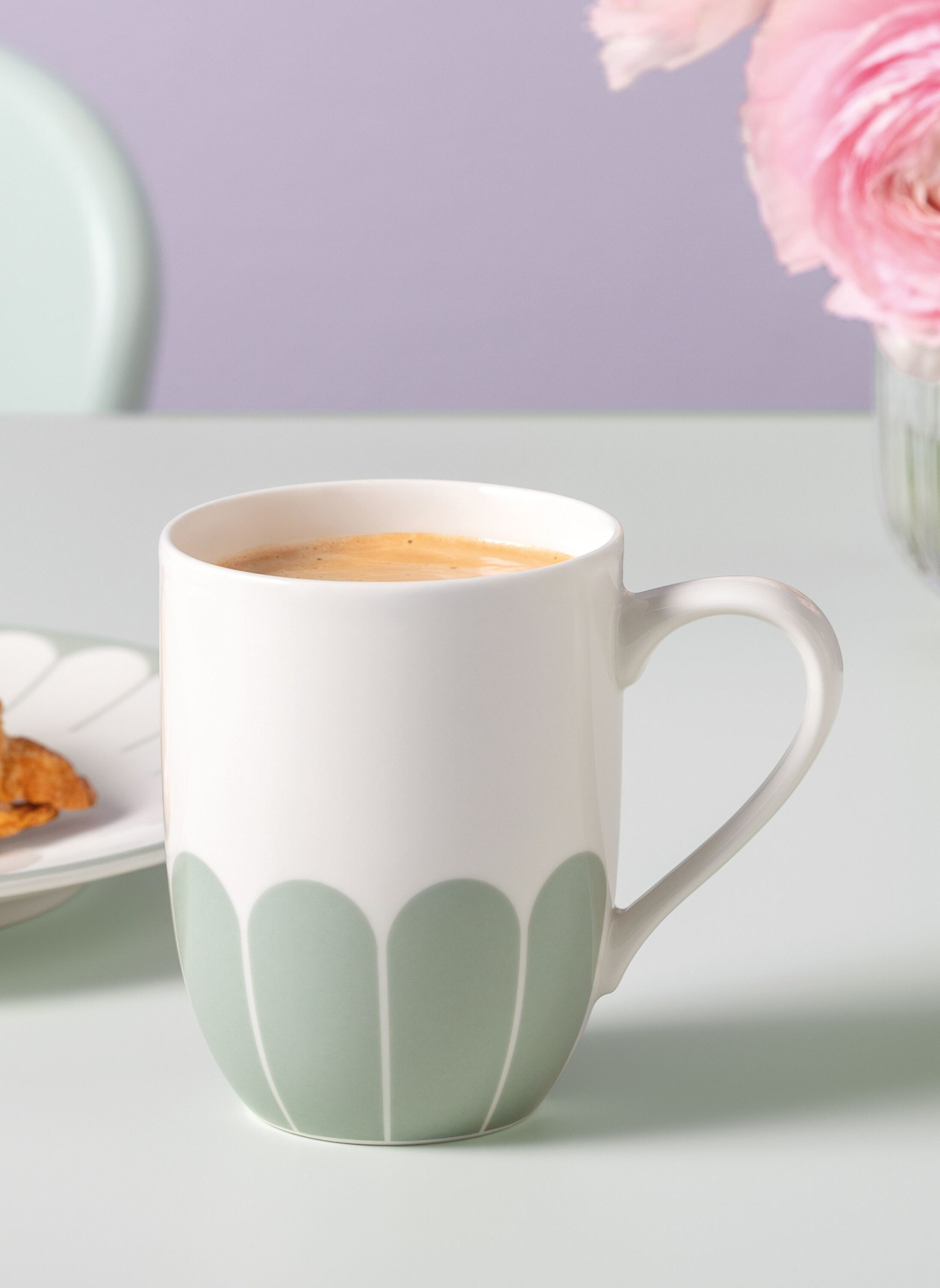 Villeroy & Boch Henkelbecher FLEUR VERT: GRÜN