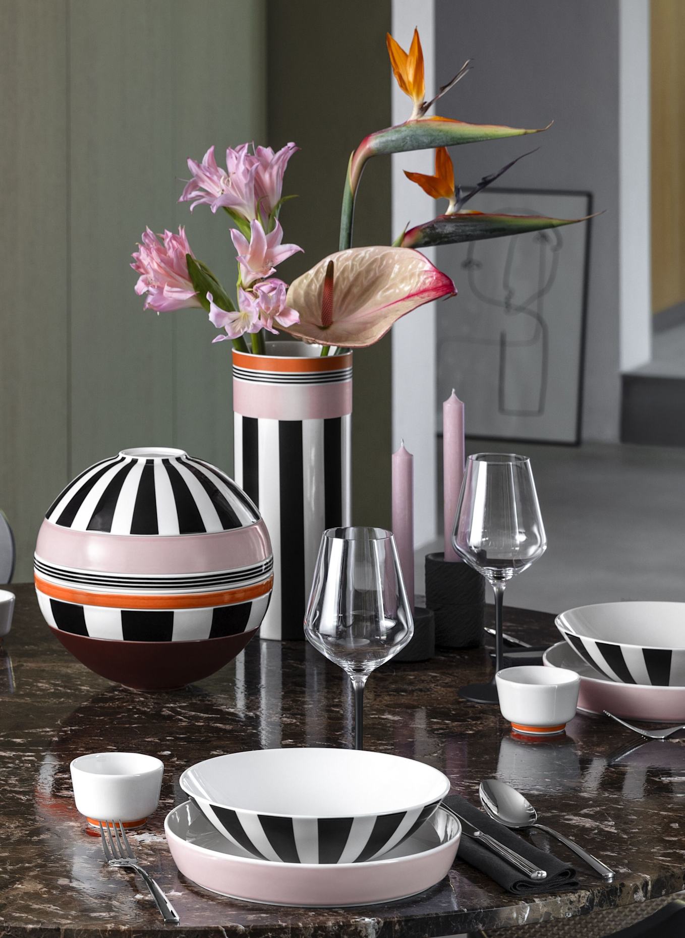 Villeroy & Boch Vase MEMPHIS HOME: WEISS