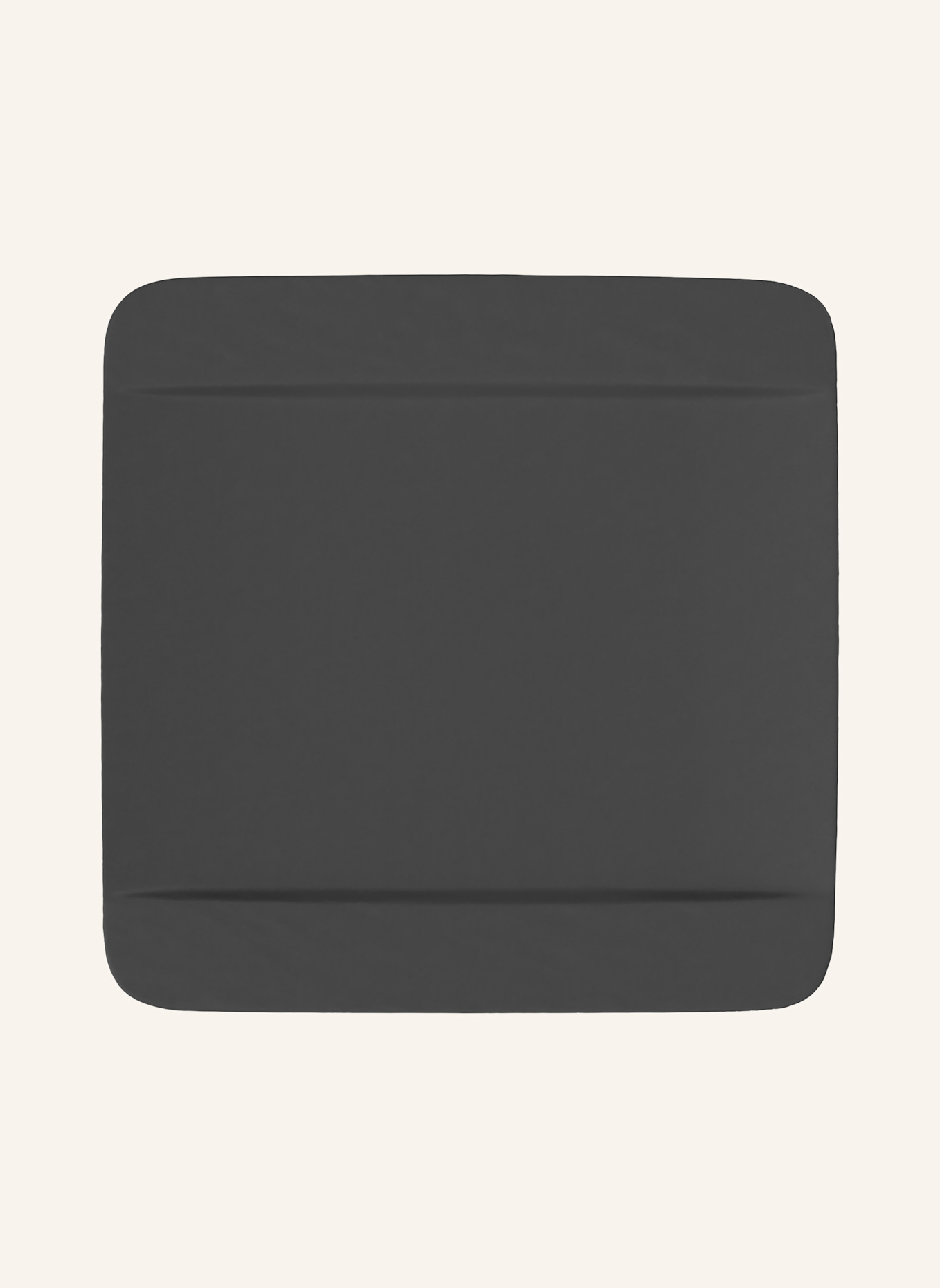 Villeroy & Boch Speiseteller quadratisch MANUFACTURE ROCK: SCHWARZ