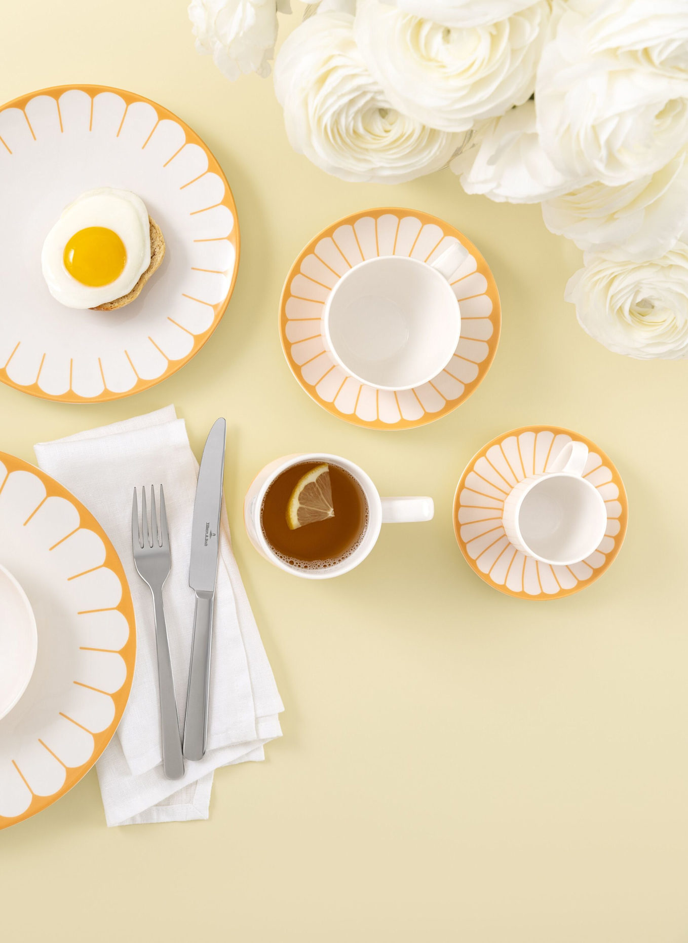 Villeroy & Boch Kaffeetasse FLEUR SOLEIL: GELB