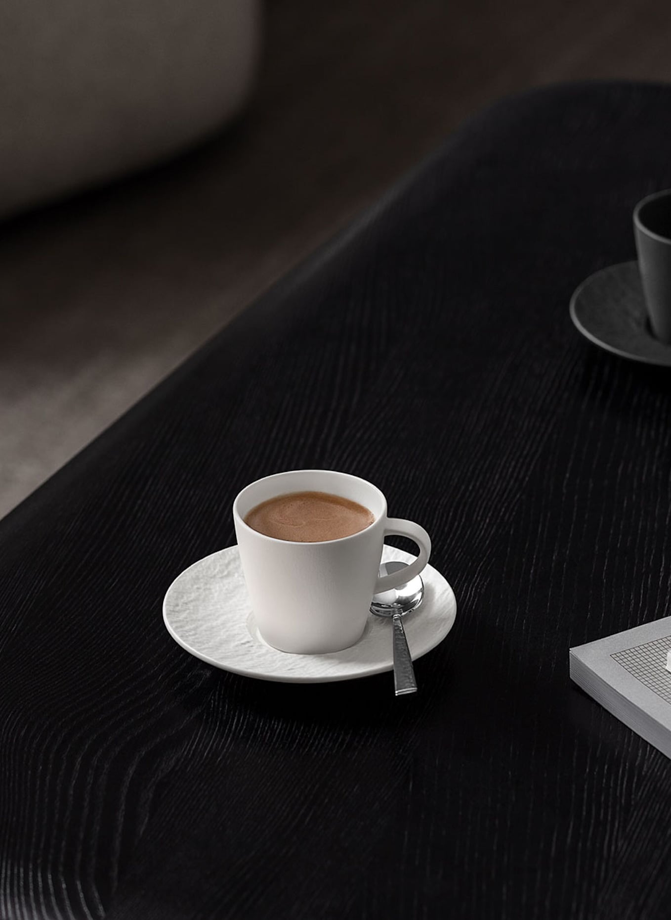 Villeroy & Boch Mokka-/Espressoobertasse MANUFACTURE ROCK BLANC: WEISS