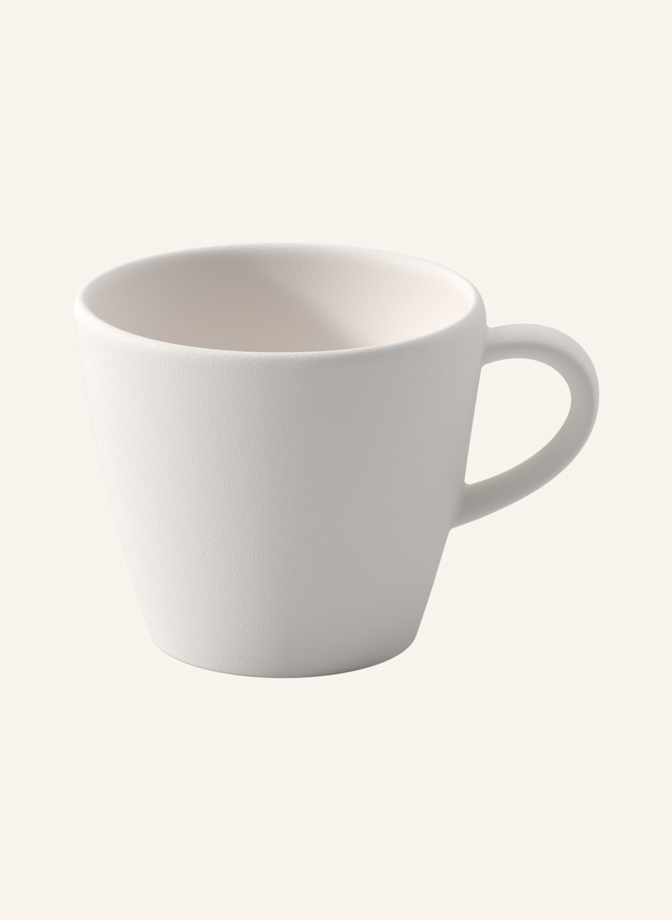 Villeroy & Boch Mokka-/Espressoobertasse MANUFACTURE ROCK BLANC: WEISS