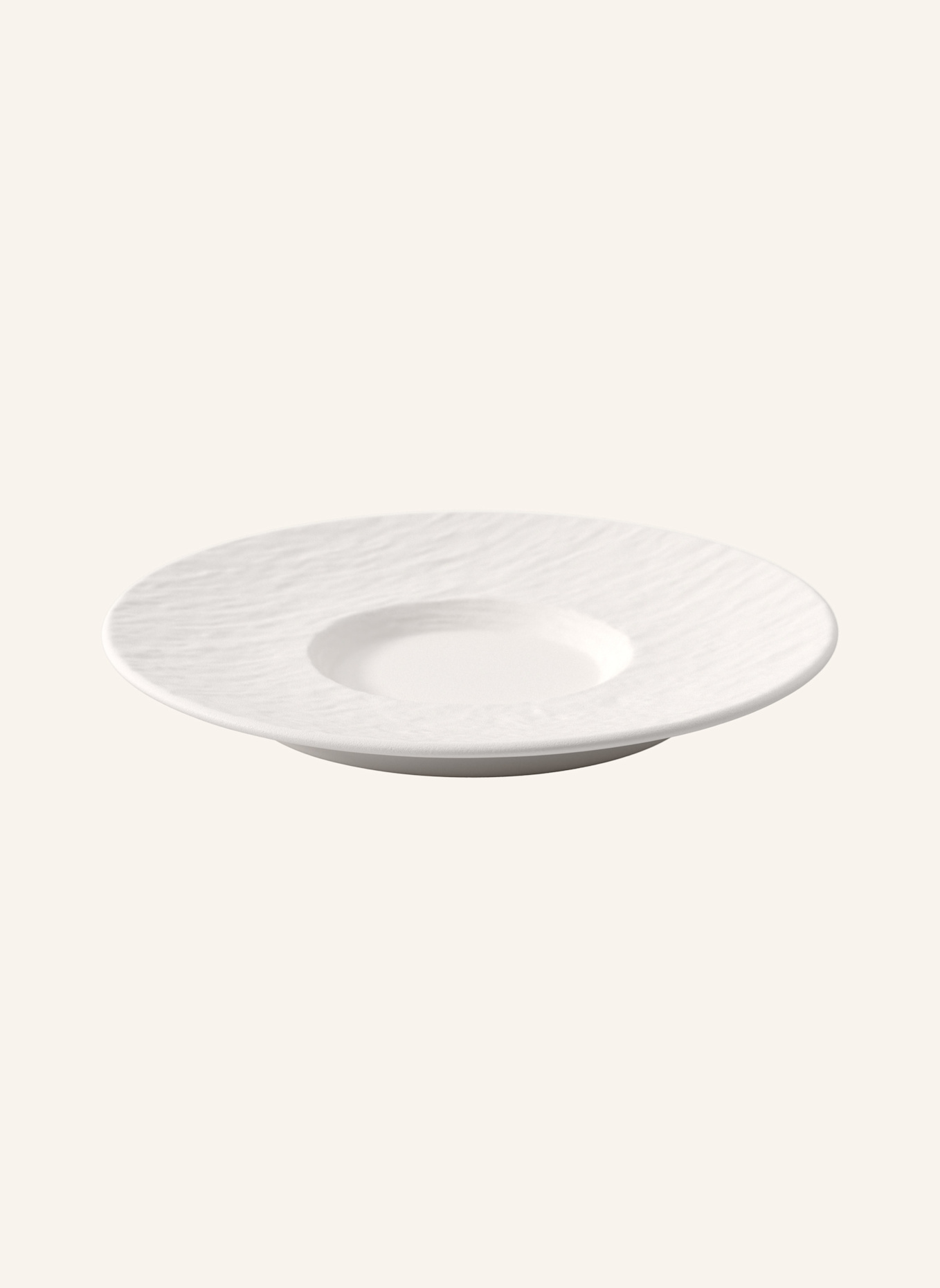 Villeroy & Boch Kaffeeuntertasse MANUFACTURE ROCK BLANC: WEISS