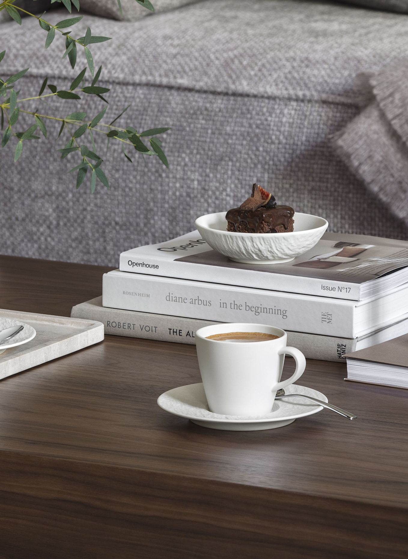 Villeroy & Boch Kaffeeobertasse MANUFACTURE ROCK BLANC: WEISS