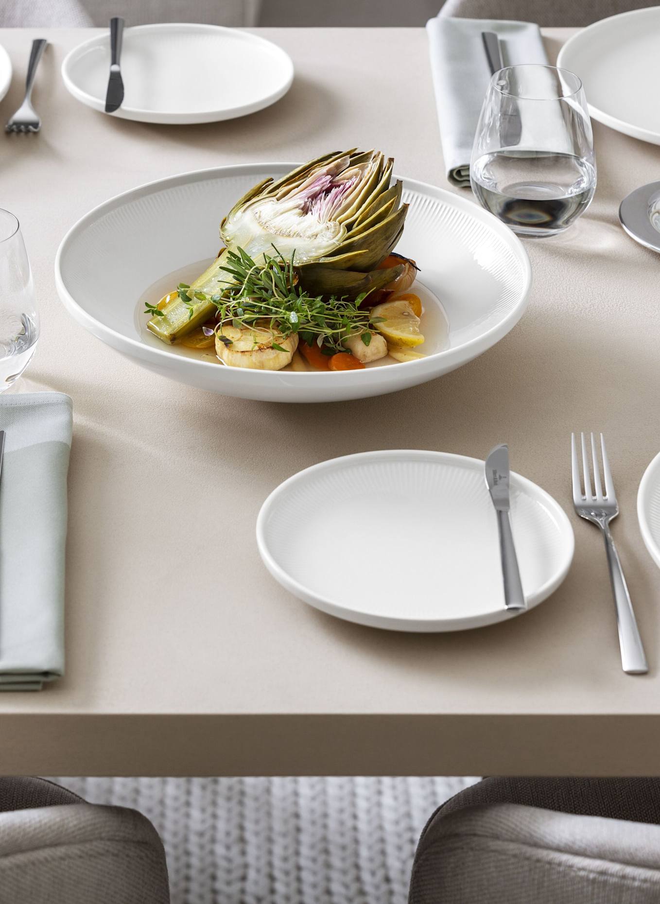 Villeroy & Boch Tafelbesteck 70tlg. PIEMONT: SILBER