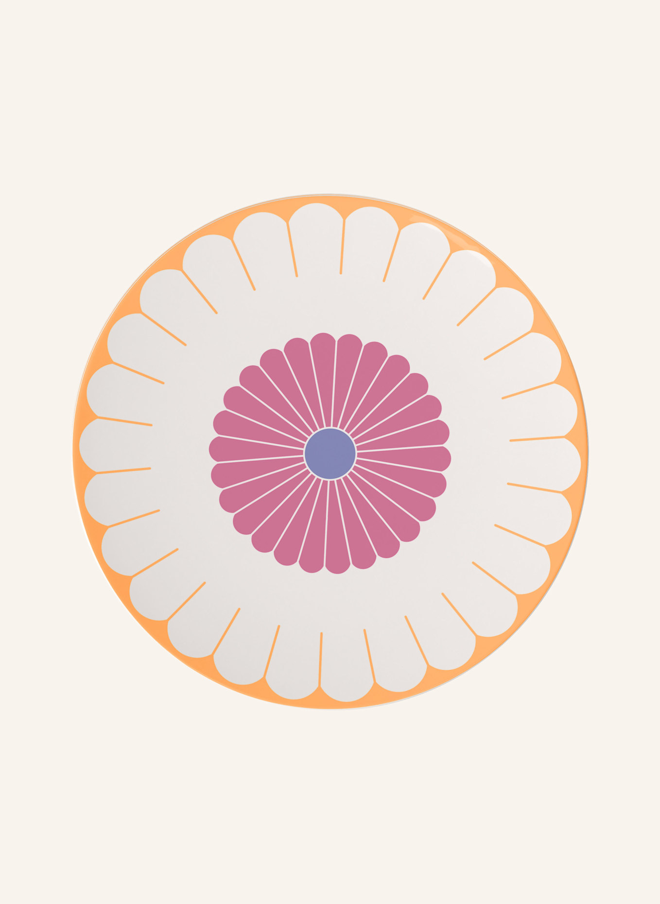 Villeroy & Boch Servierteller FLEUR COULEUR: GELB/ GRÜN/ BLAU/ ROT