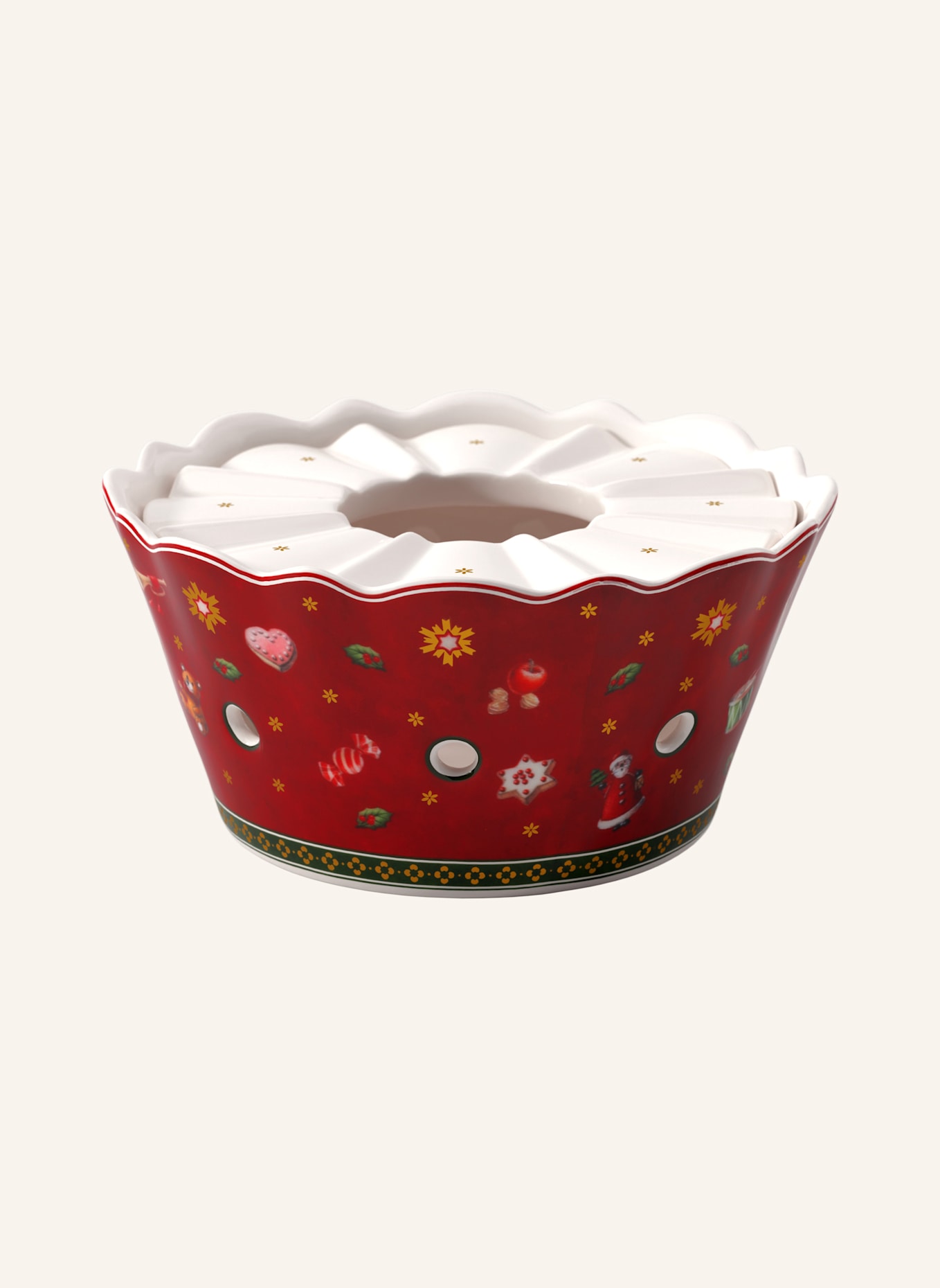 Villeroy & Boch Stövchen TOY'S DELIGHT: GELB/ GRÜN/ BLAU/ ROT