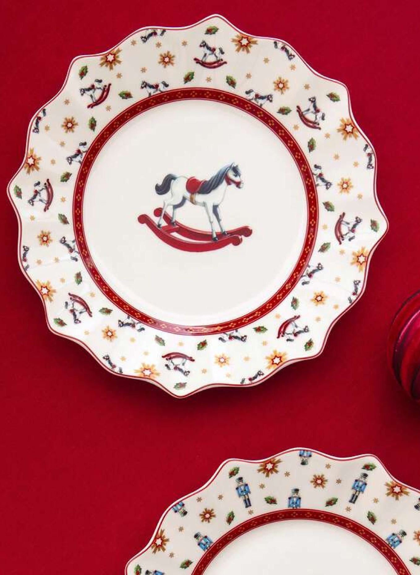 Villeroy & Boch Frühstücks-Set für 2 Schaukelpferd, 6tlg TOY'S DELIGHT: GELB/ GRÜN/ BLAU/ ROT