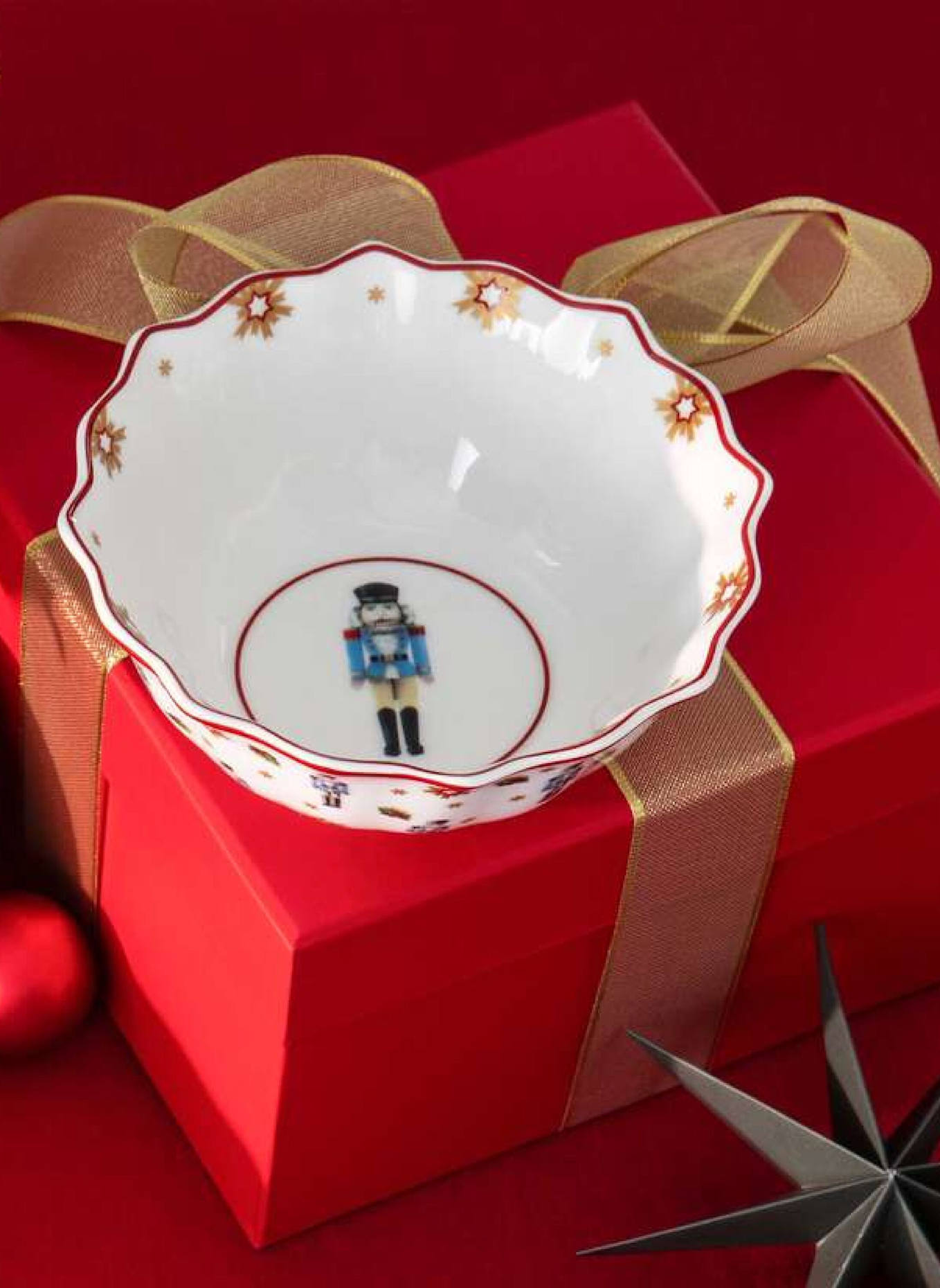 Villeroy & Boch Frühstücks-Set für 2 Nussknacker, 6tlg. TOY'S DELIGHT: GELB/ GRÜN/ BLAU/ ROT