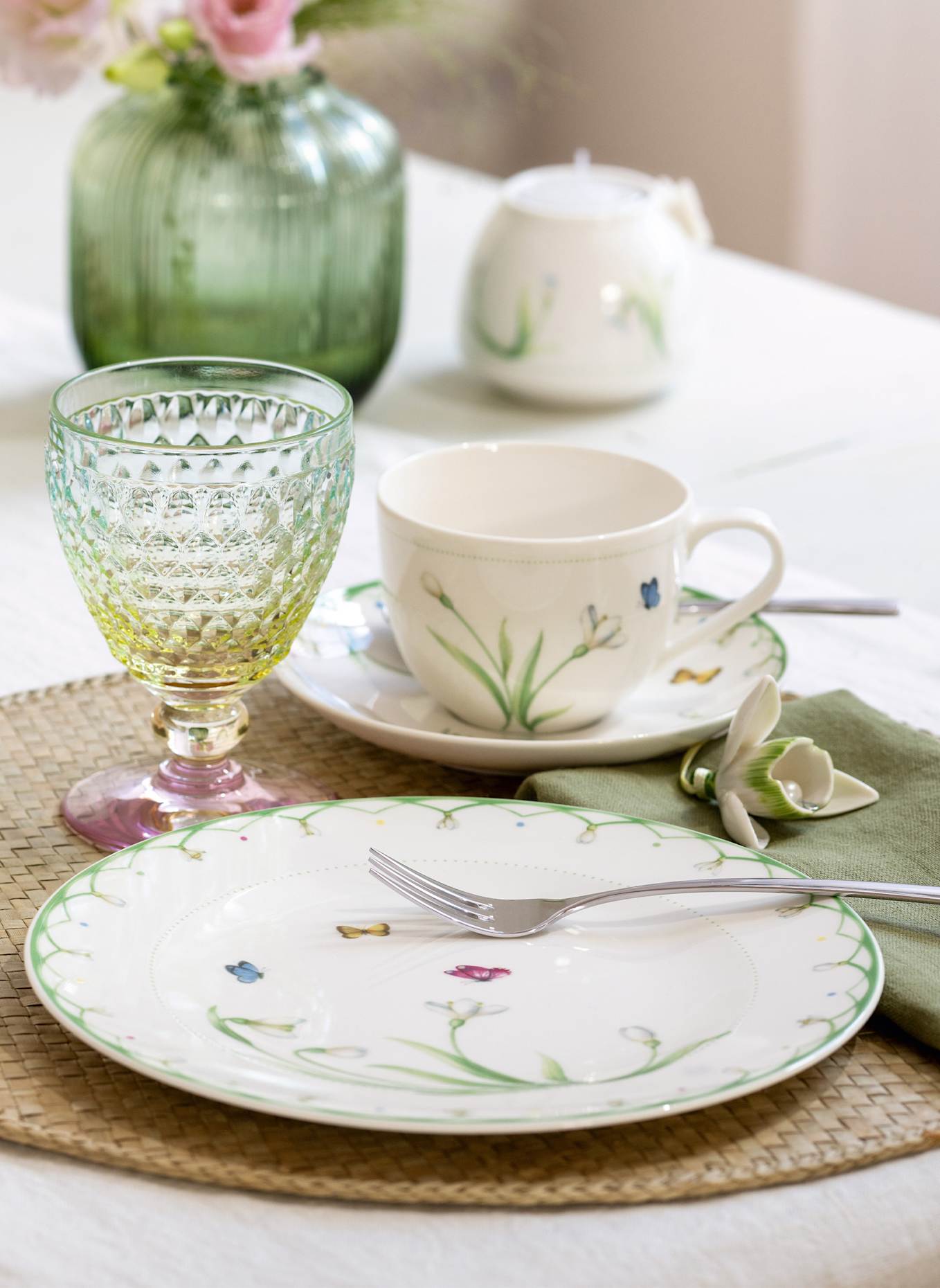 Villeroy & Boch Frühstücksteller COLOURFUL SPRING: GRÜN