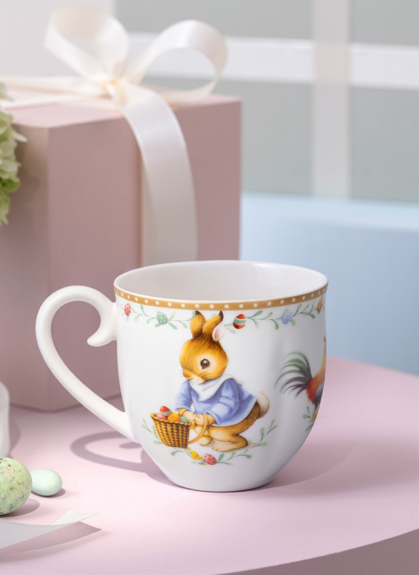 Villeroy & Boch Jahresbecher 2026 ANNUAL EASTER EDITION: GELB/ GRÜN/ BLAU/ ROT