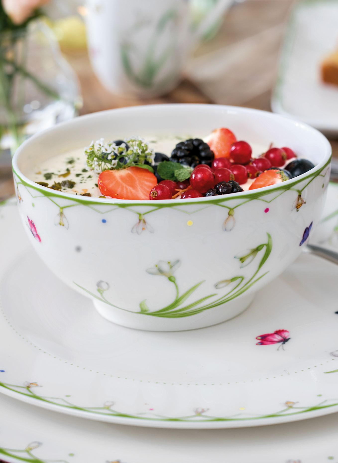 Villeroy & Boch French-Bol COLOURFUL SPRING: GRÜN