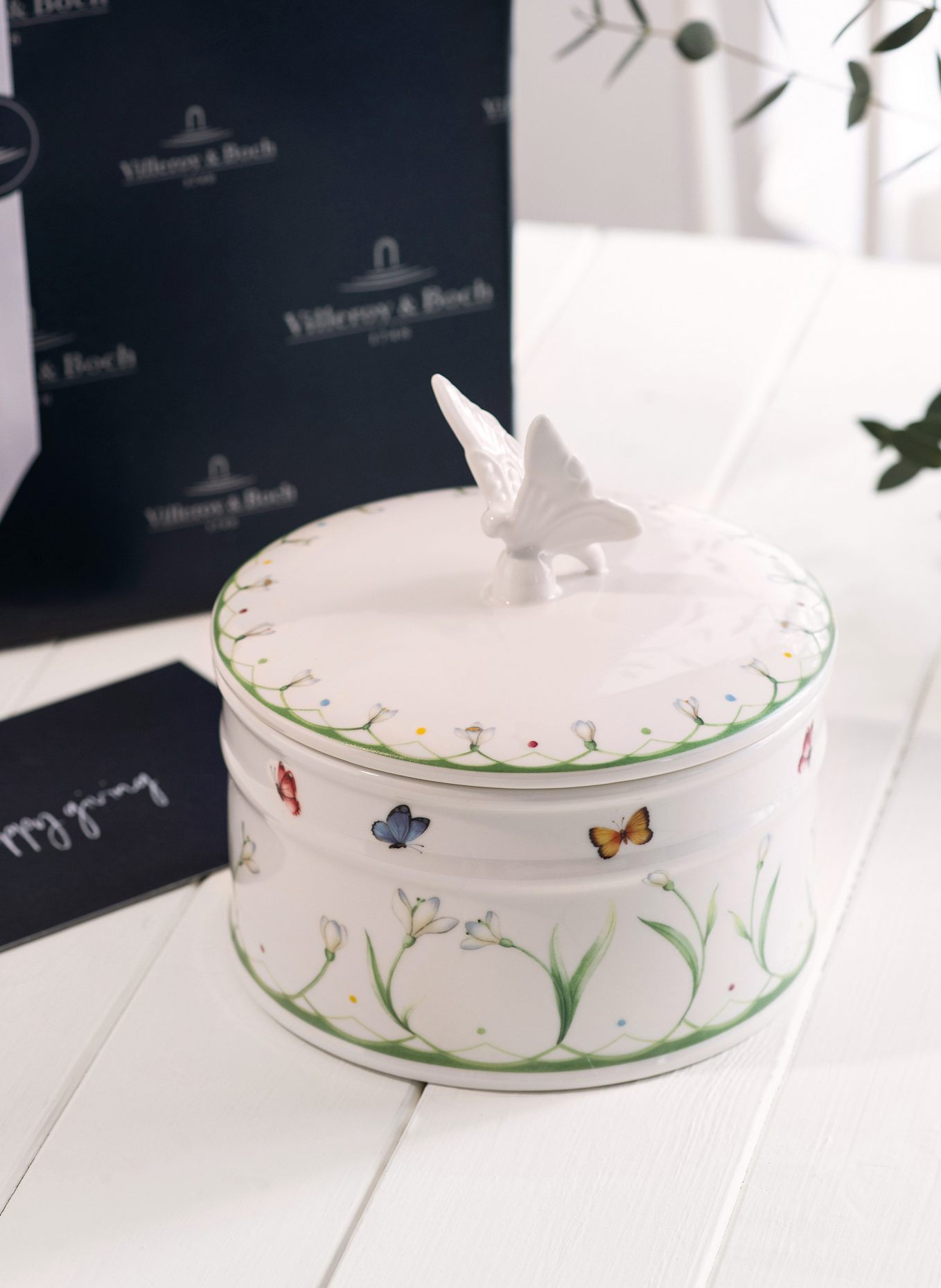 Villeroy & Boch Dose groß COLOURFUL SPRING: GRÜN