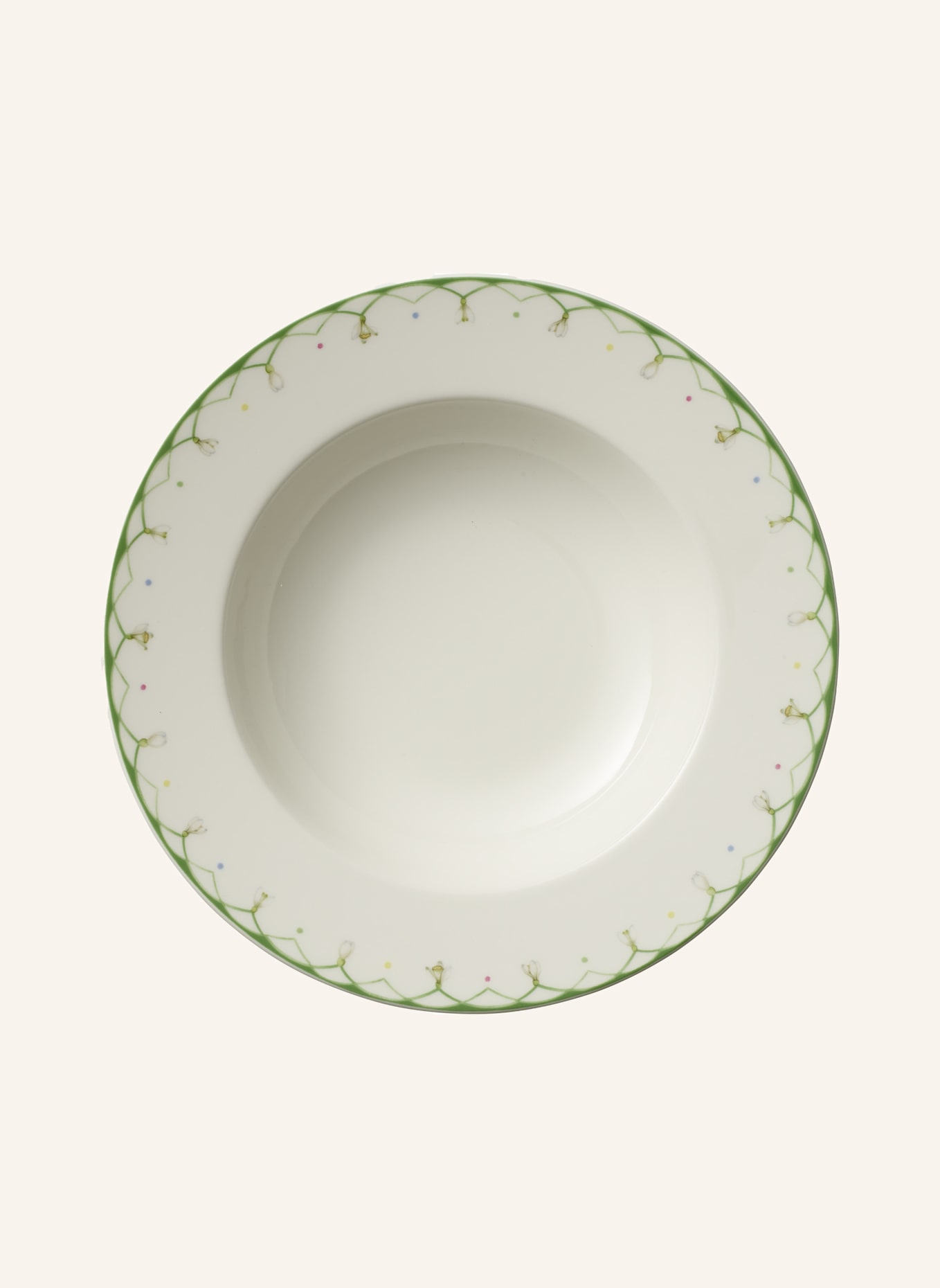 Villeroy & Boch Suppenteller COLOURFUL SPRING: GRÜN