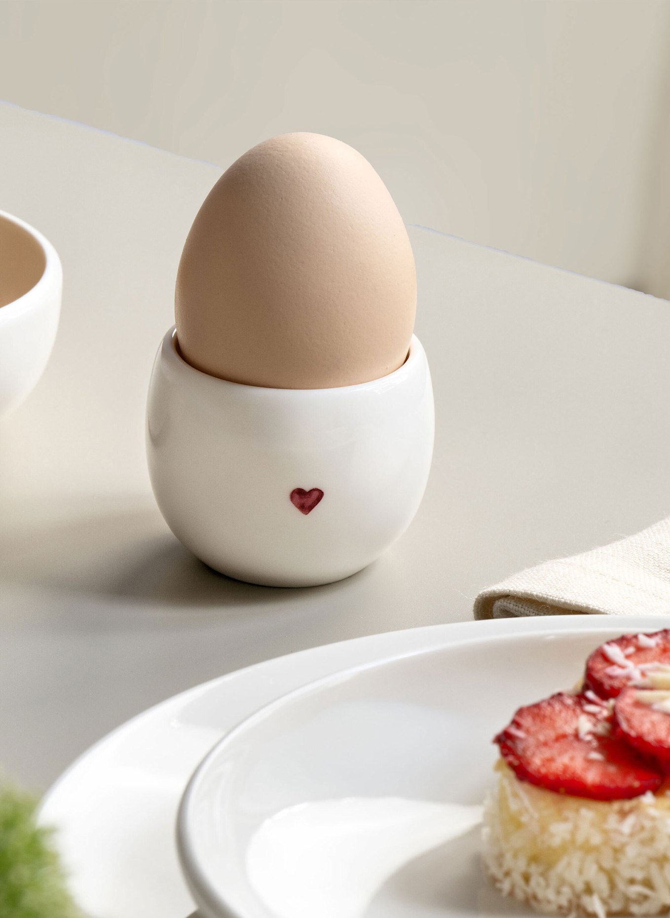 like. by Villeroy & Boch Eierbecher WITH LOVE: WEISS