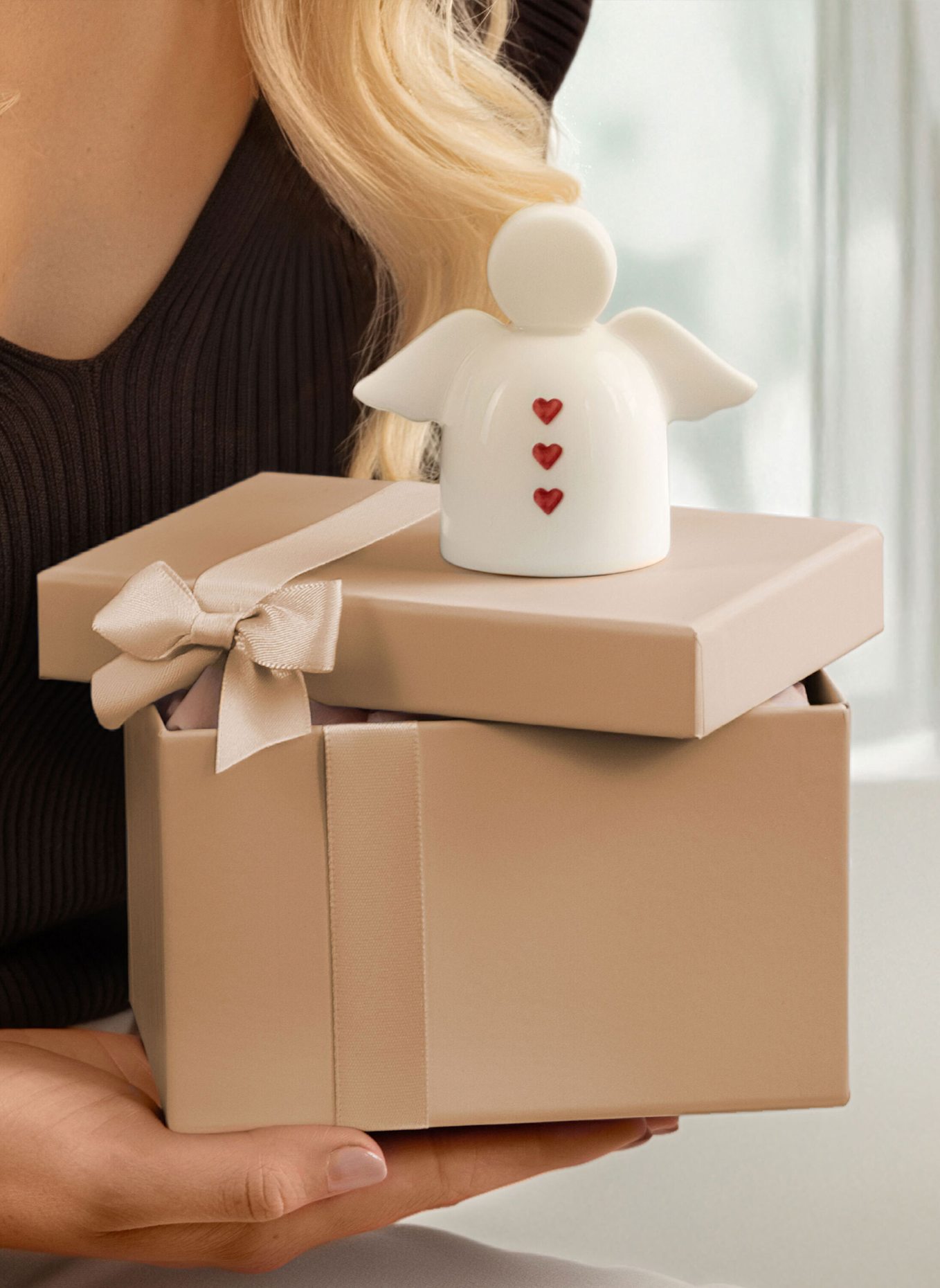 like. by Villeroy & Boch Schutzengel Sending Love WITH LOVE: WEISS