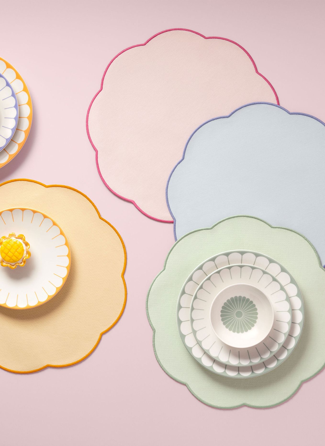 Villeroy & Boch Platzset FLEUR ACCESSOIRES VERT: GRÜN