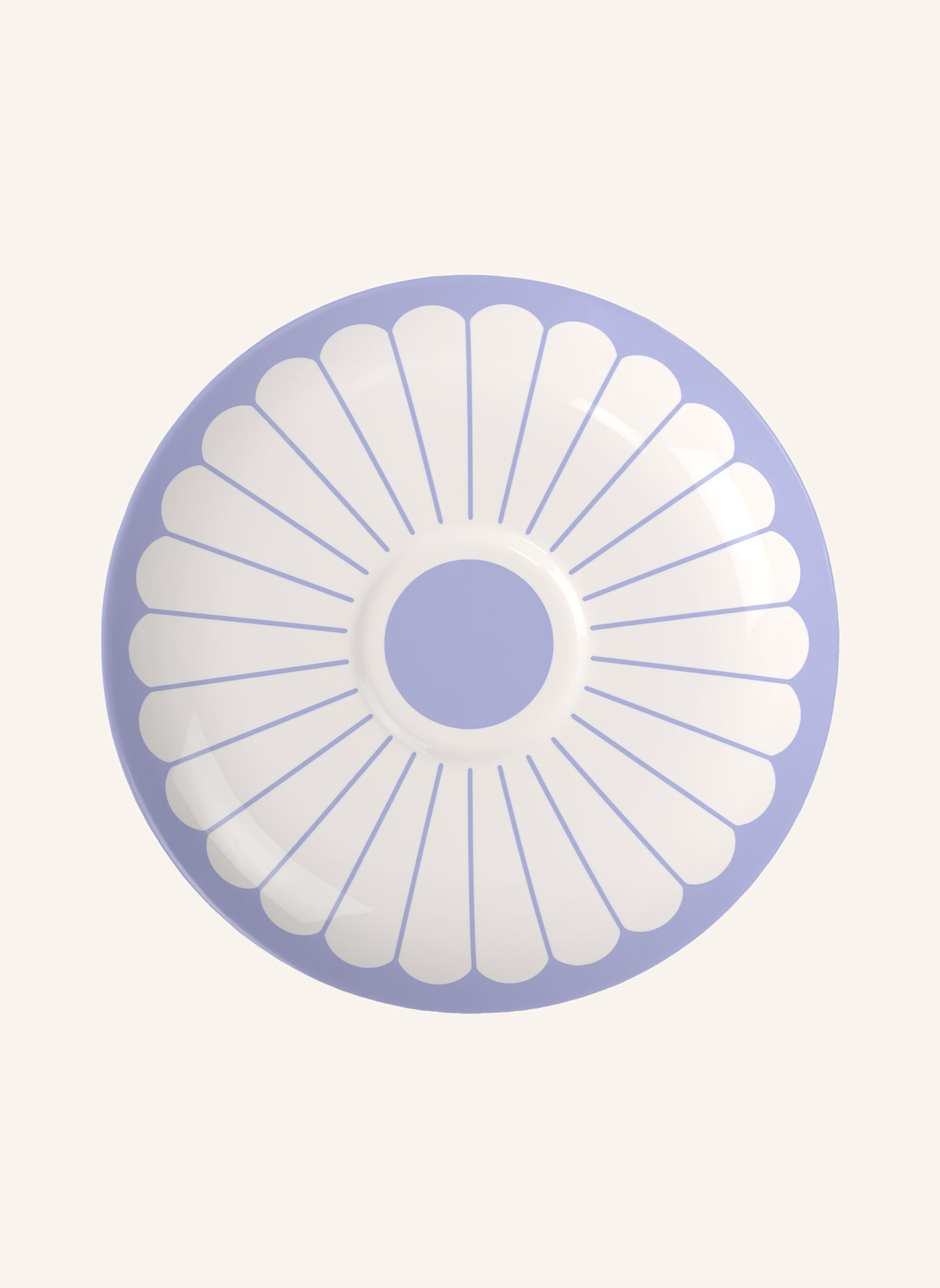 Villeroy & Boch Cappuccino-Untertasse FLEUR BLEU: BLAU