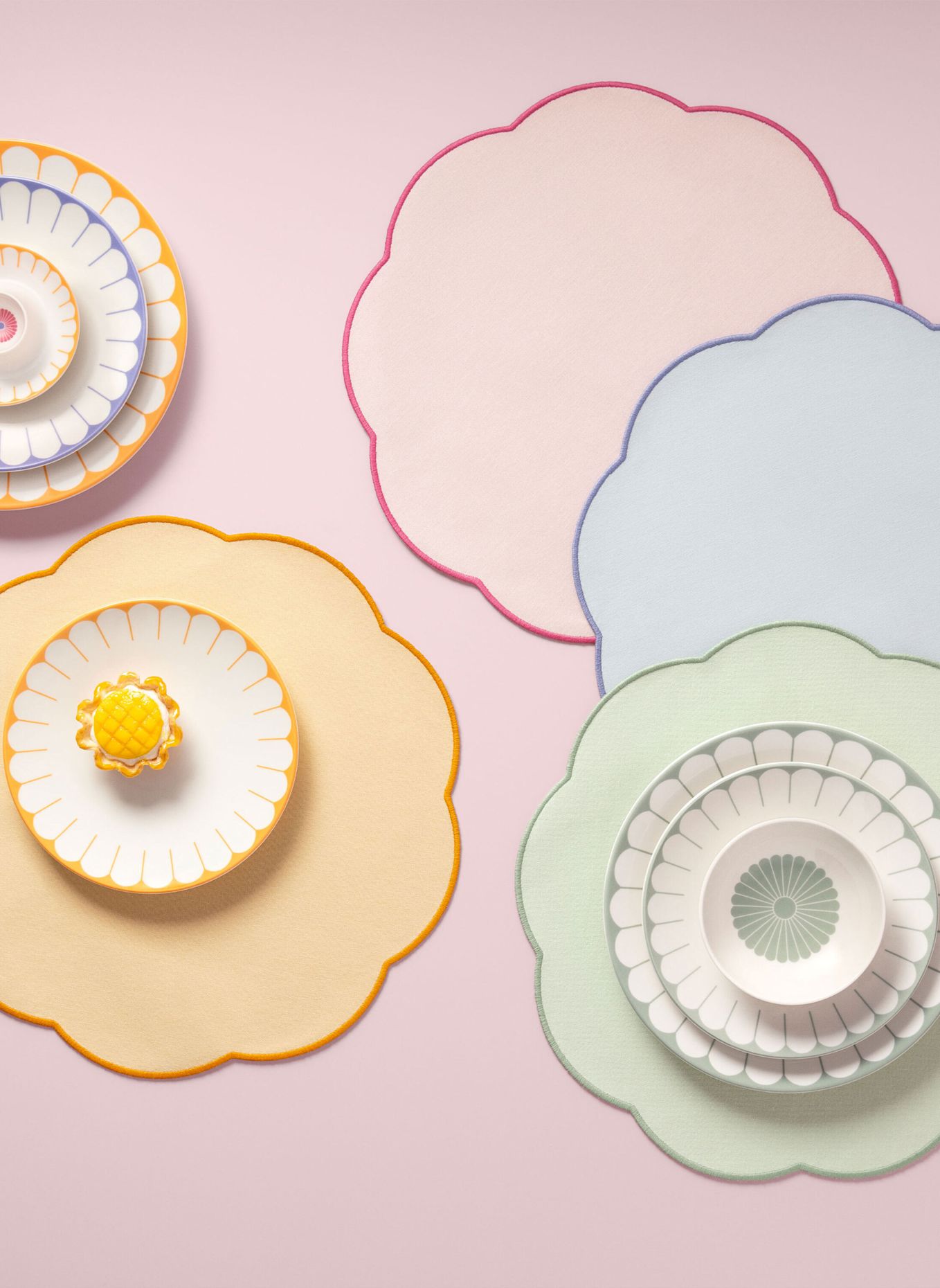 Villeroy & Boch Platzset FLEUR ACCESSOIRES SOLEIL: GELB