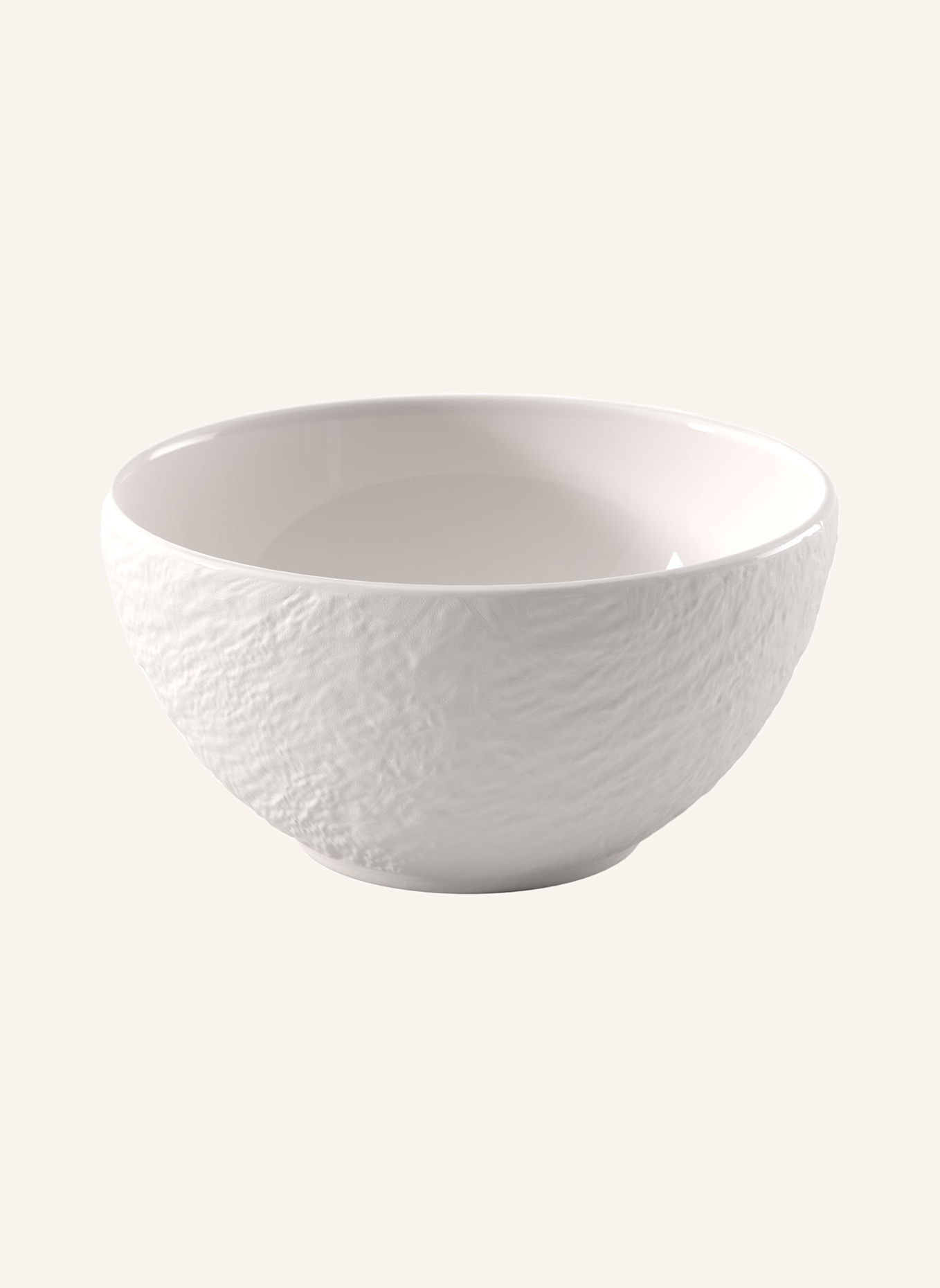 Villeroy & Boch Müslischale MANUFACTURE ICE: WEISS