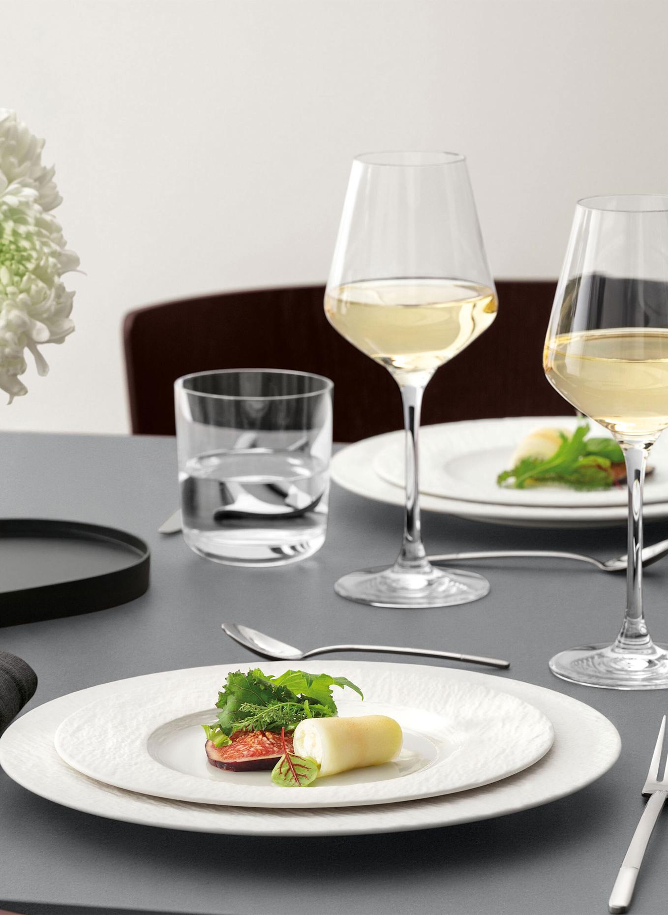 Villeroy & Boch Frühstücks-/Dessertteller MANUFACTURE ICE: WEISS