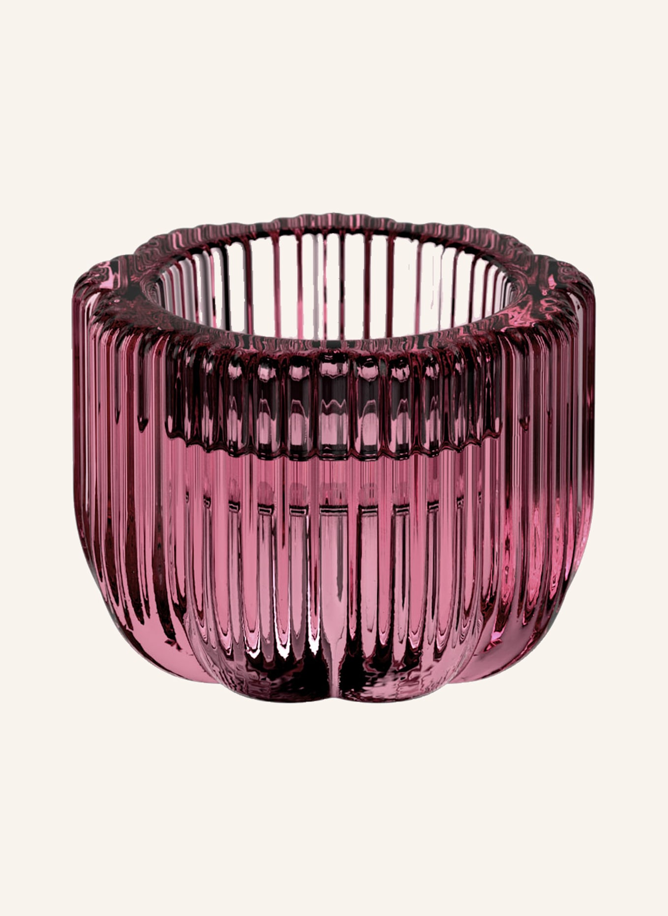 Villeroy & Boch Kerzenständer 2 in 1 FLEUR CASSIS: LILA