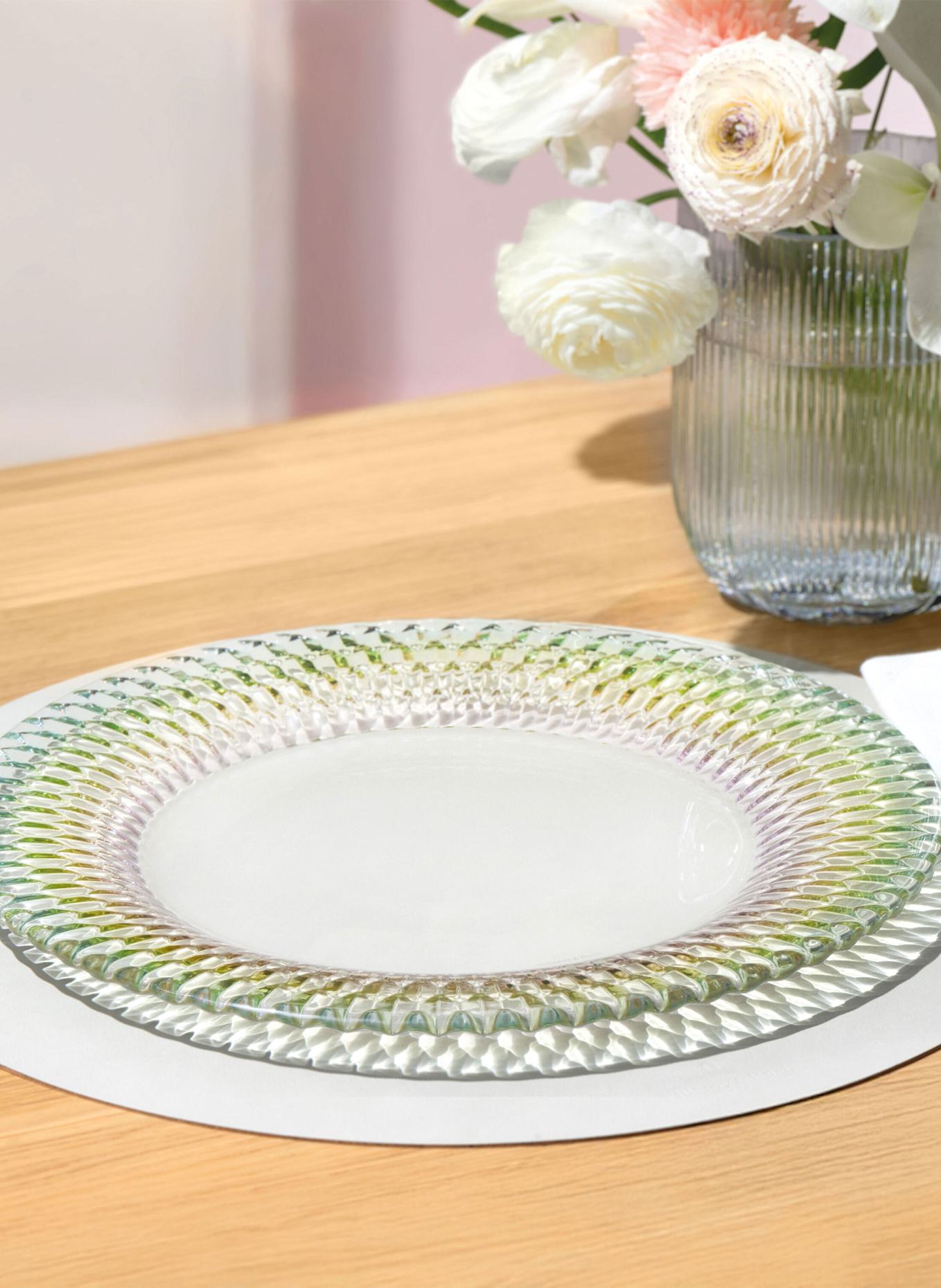 Villeroy & Boch Platzteller BOSTON PEARL: GELB/ GRÜN/ BLAU/ ROT