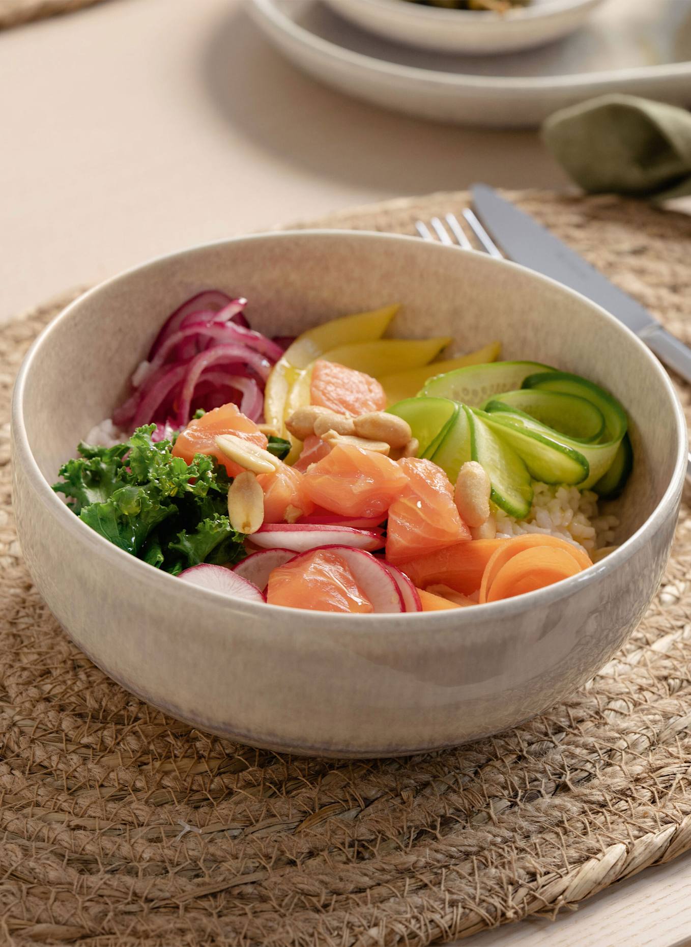 like. by Villeroy & Boch Poke Schale PERLEMOR SAND: BEIGE