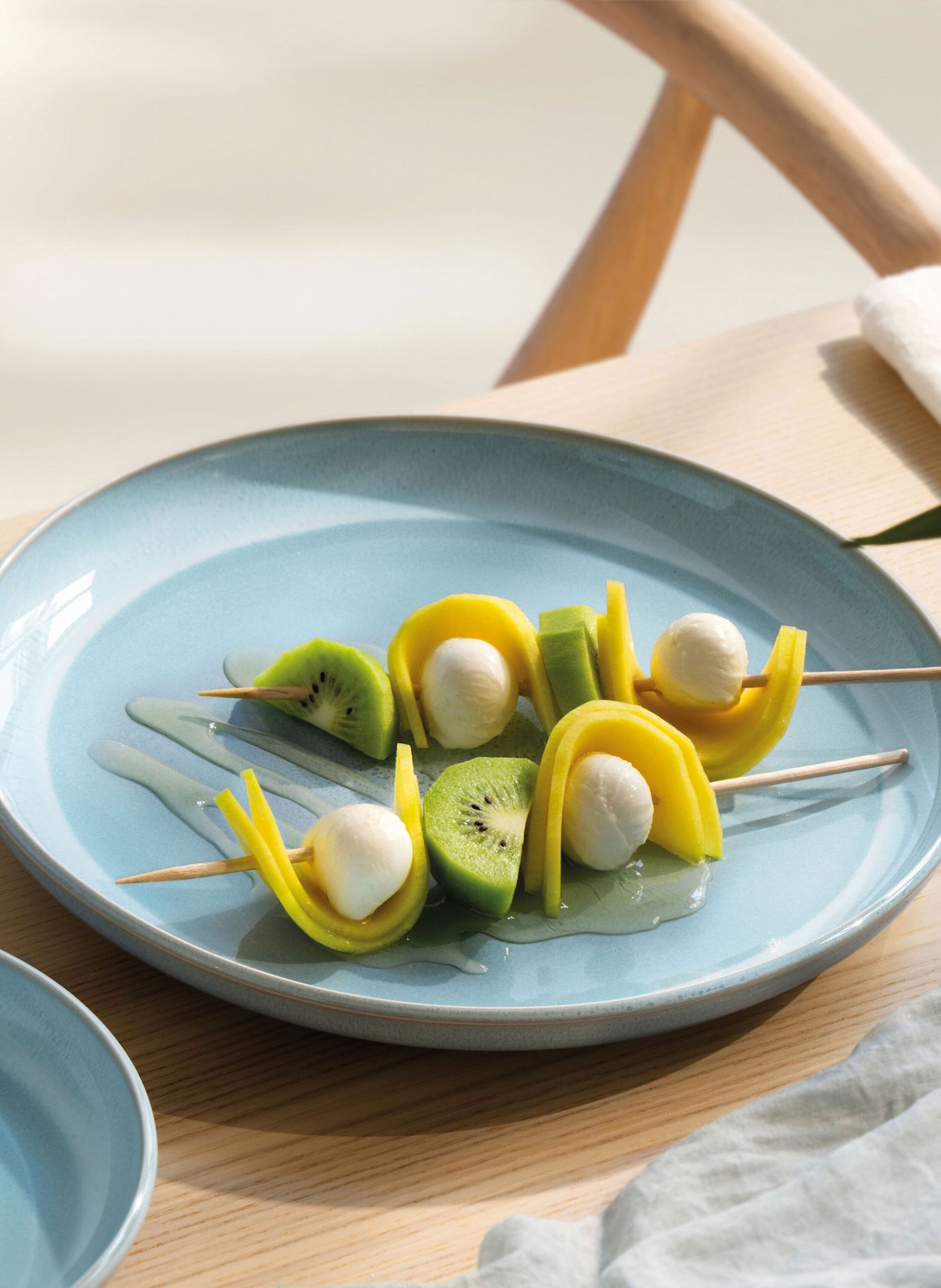 like. by Villeroy & Boch Teller PERLEMOR AQUA: BLAU