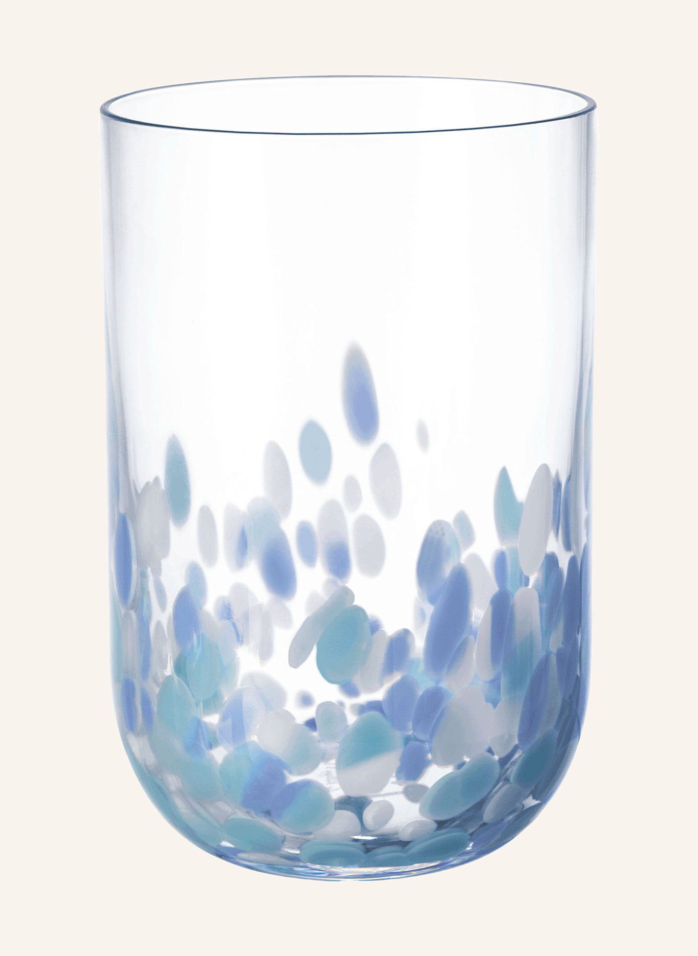 like. by Villeroy & Boch Longdrink-Glas, 2 Stück LIKE CONFETTI AQUA: BLAU