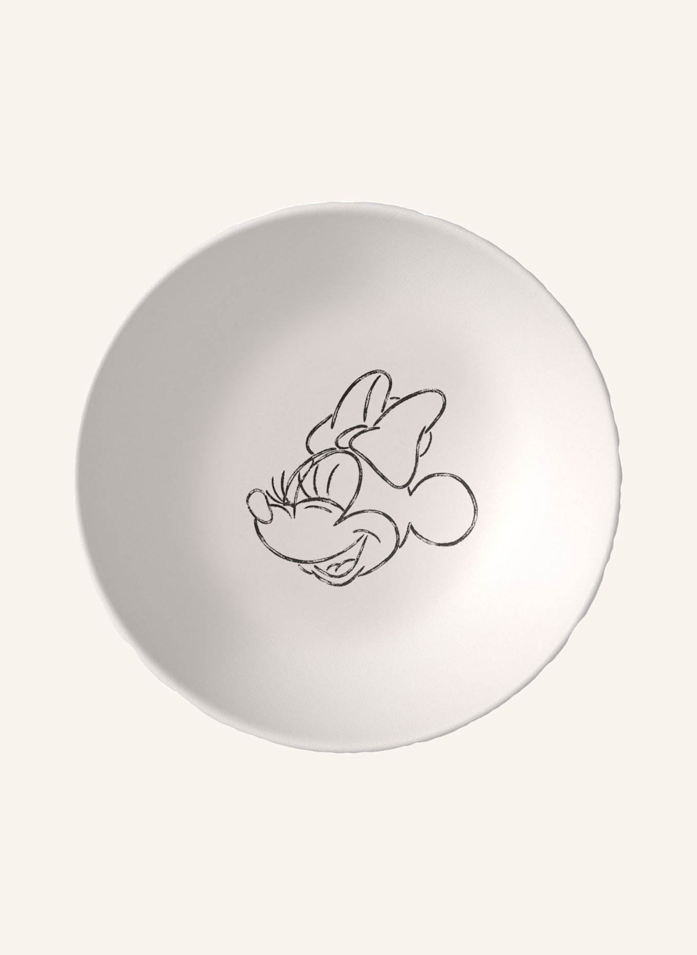 Villeroy & Boch Dessertschale MANUFACTURE ROCK BLANC - MICKEY MOUSE: WEISS