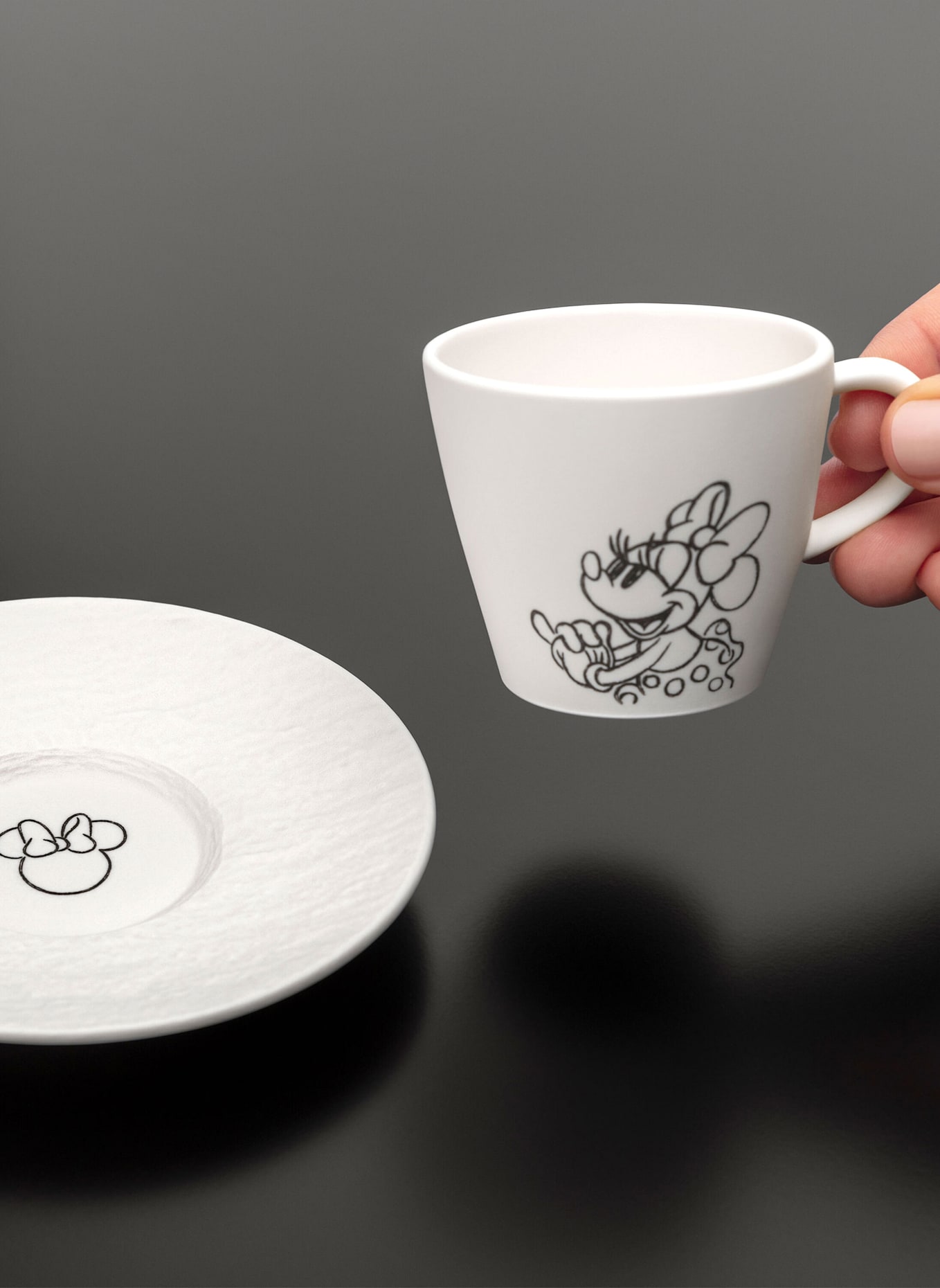 Villeroy & Boch Espressotasse MANUFACTURE ROCK BLANC - MICKEY MOUSE: WEISS