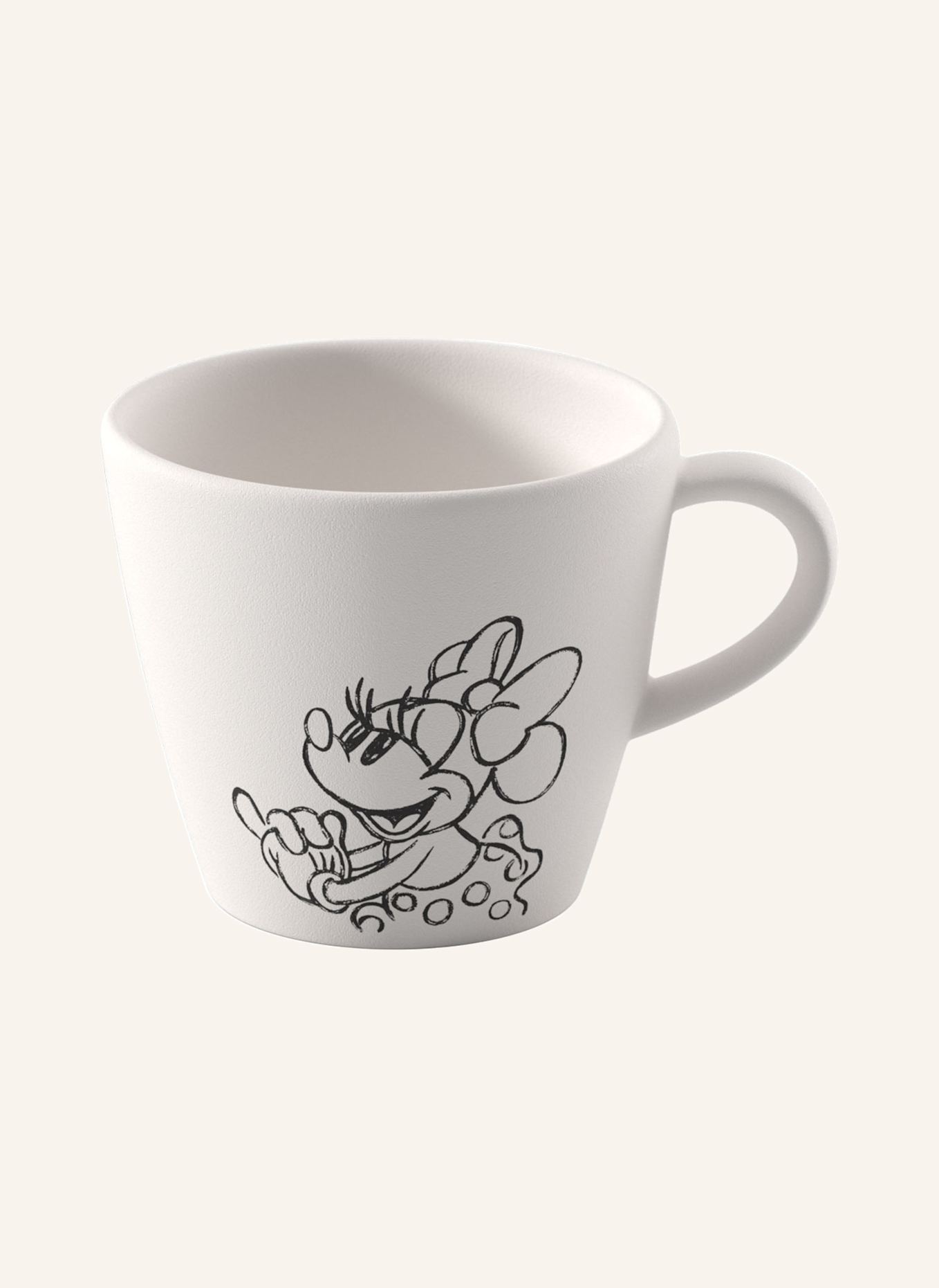 Villeroy & Boch Espressotasse MANUFACTURE ROCK BLANC - MICKEY MOUSE: WEISS