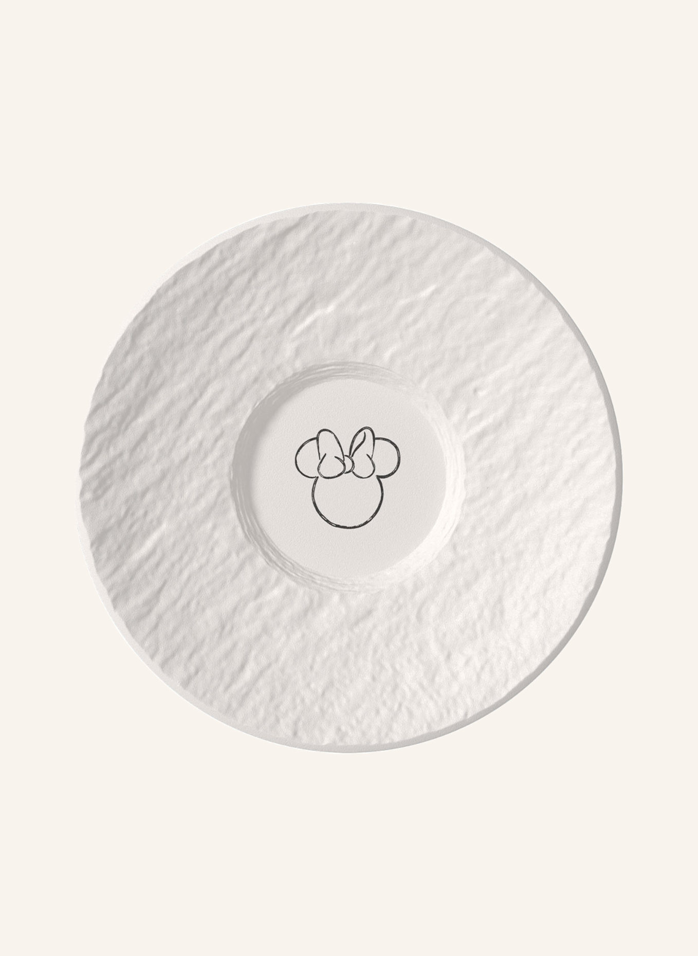 Villeroy & Boch Espresso-Untertasse MANUFACTURE ROCK BLANC - MICKEY MOUSE: WEISS