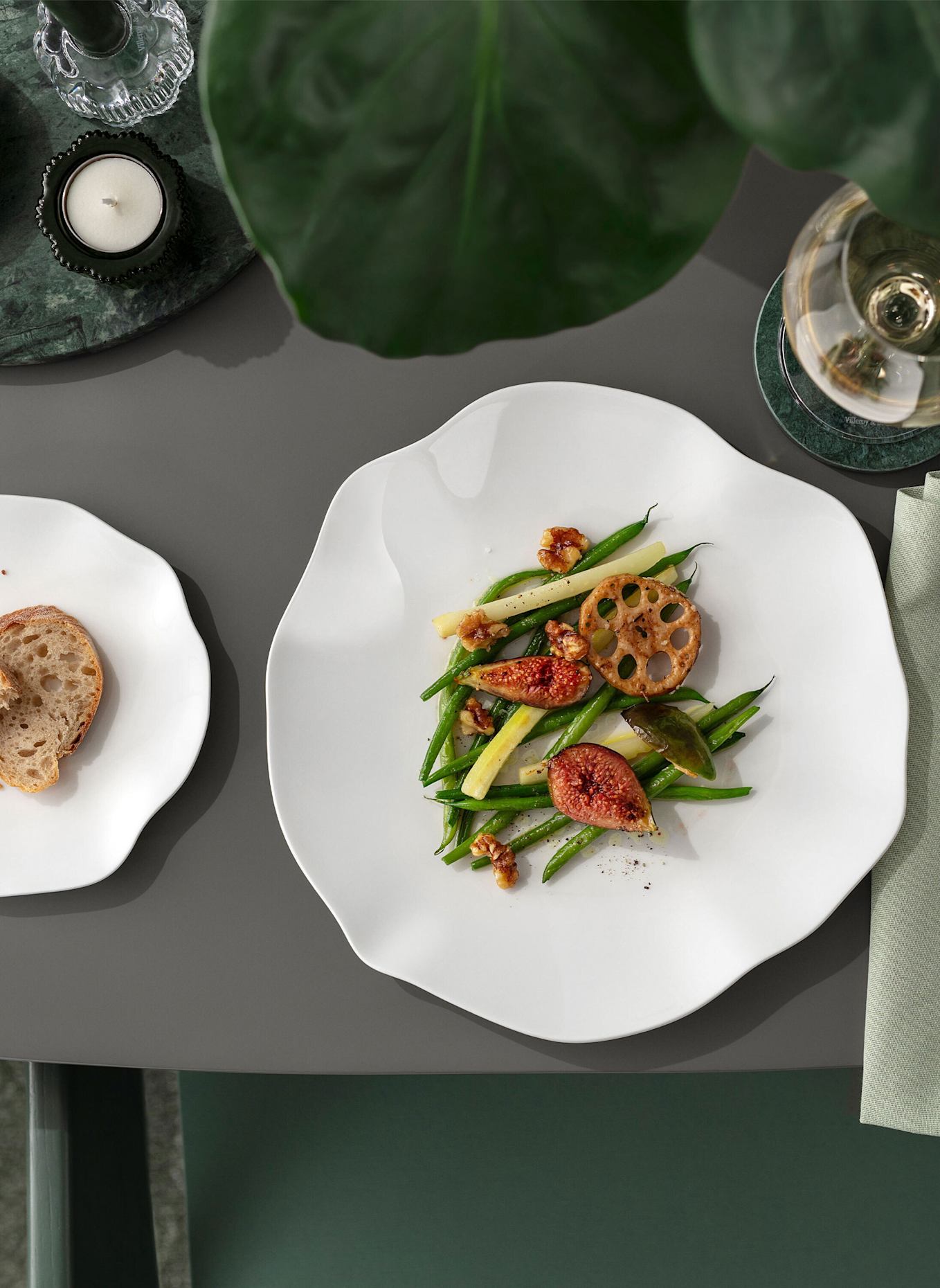 Villeroy & Boch Speiseteller PURA: WEISS