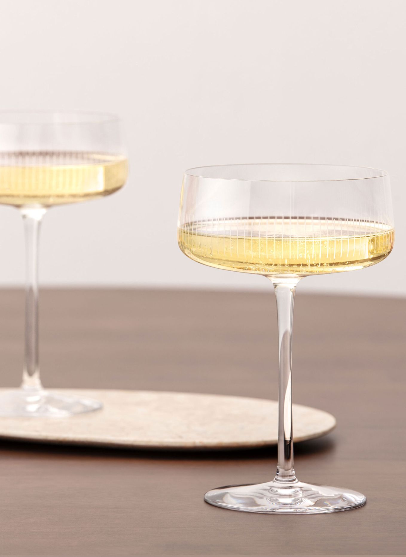 Villeroy & Boch Sekt-/Champagnerschale, 4 Stück AFINA: WEISS