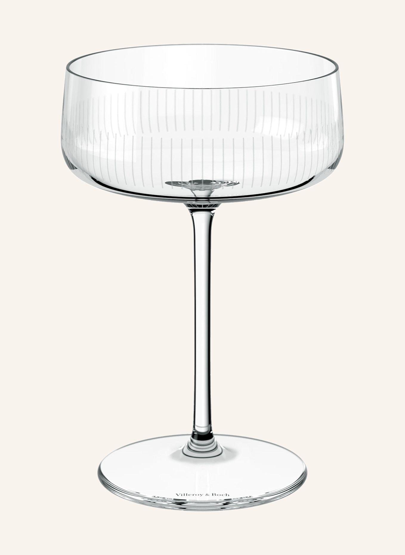 Villeroy & Boch Sekt-/Champagnerschale, 4 Stück AFINA: WEISS