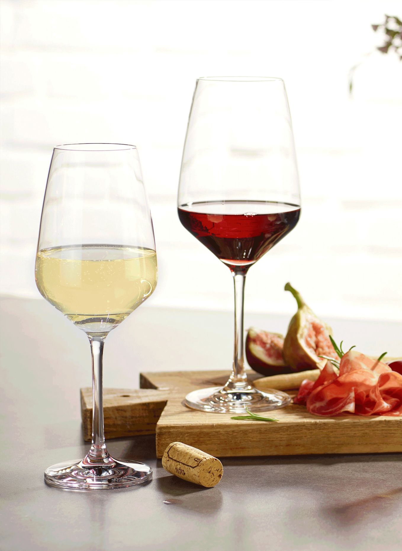 like. by Villeroy & Boch Rotweinglas, 4 Stück ESSENTIAL: WEISS