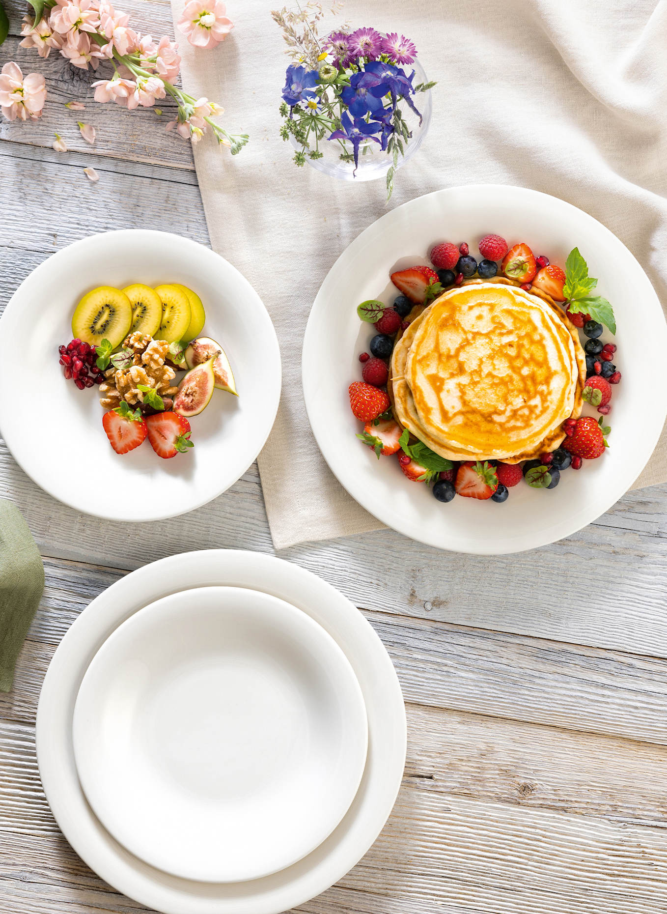 like. by Villeroy & Boch Teller-Set 12 Stück. EC ESSENTIAL: WEISS