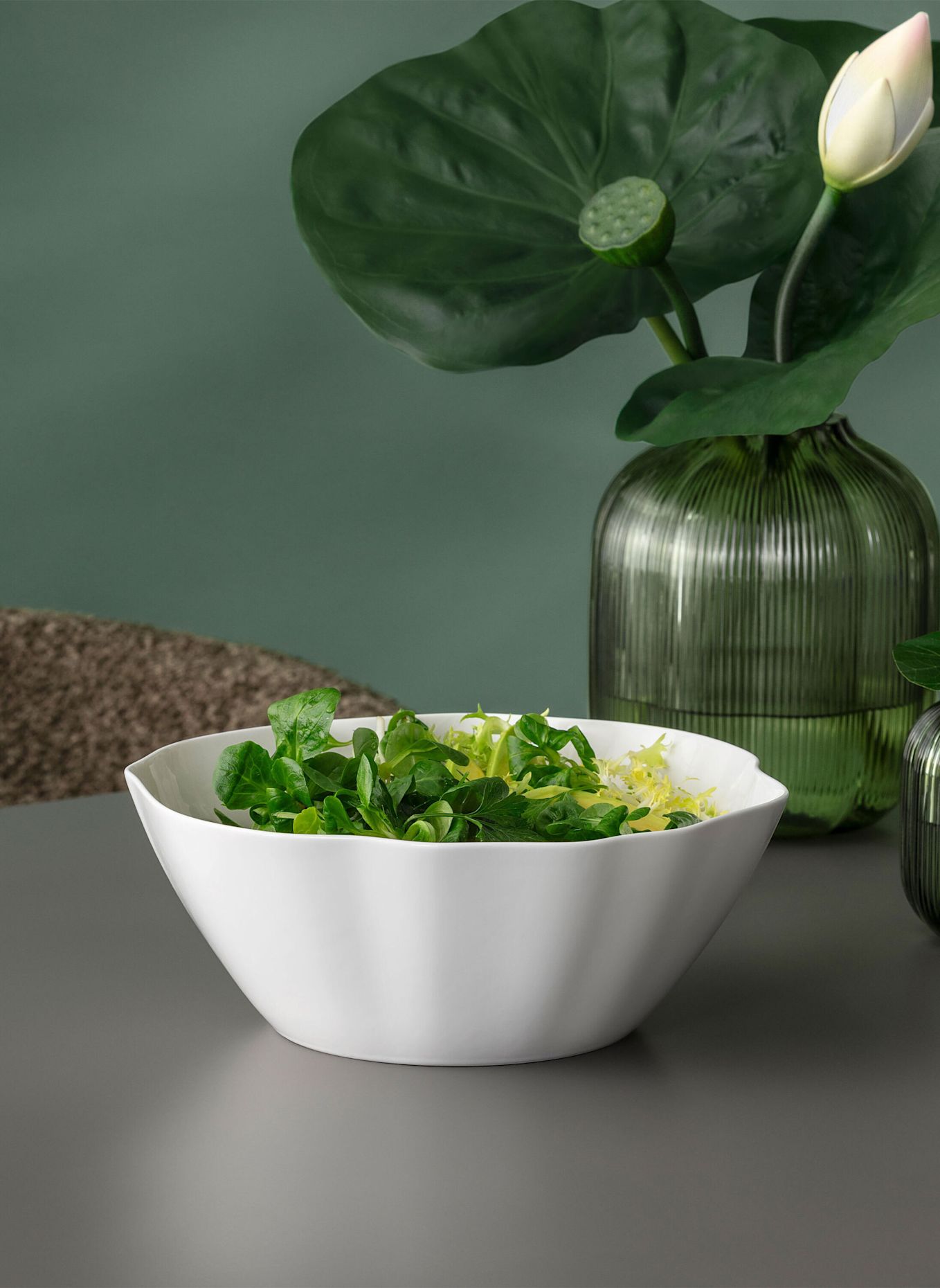 Villeroy & Boch Salat-/Servierschüssel PURA: WEISS