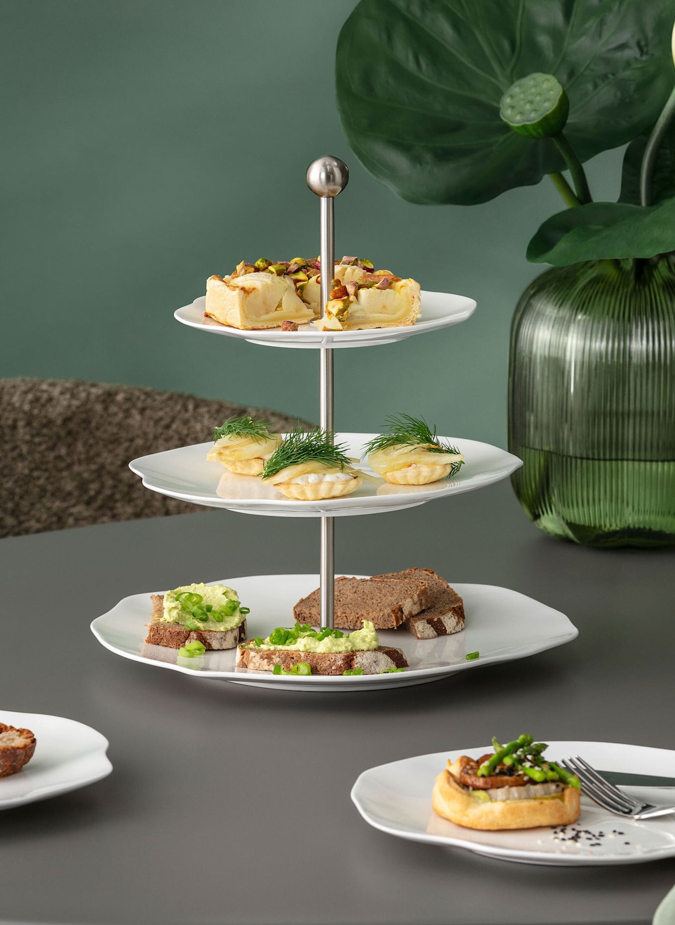 Villeroy & Boch Etagere PURA: WEISS