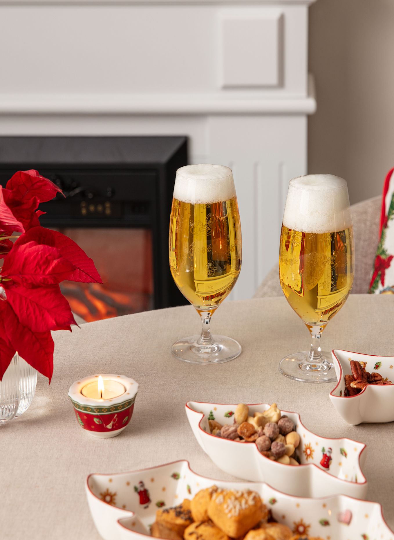 Villeroy & Boch Biertulpe, 2 Stück TOY'S DELIGHT: WEISS
