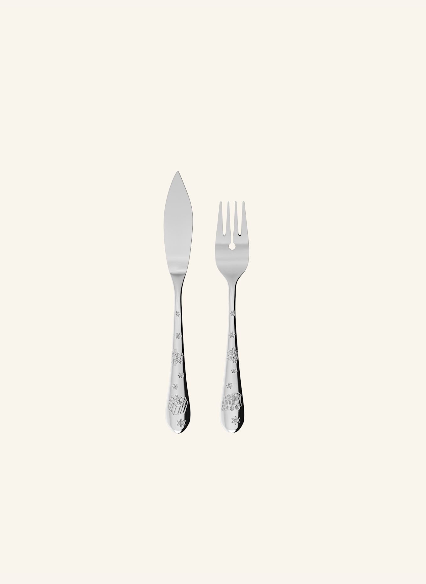 Villeroy & Boch Fischbesteck-Set, 2-teilig TOY'S DELIGHT: SILBER