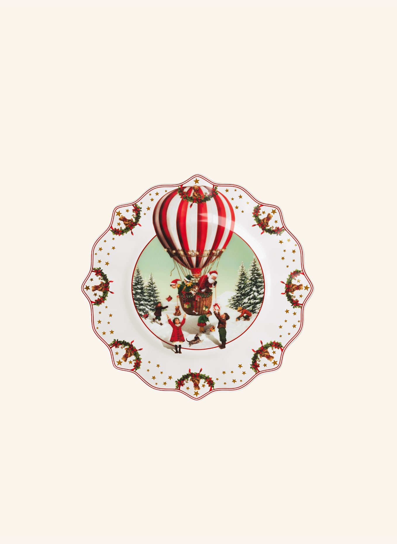 Villeroy & Boch Jahresteller 2026 ANNUAL CHRISTMAS EDITION: GELB/ GRÜN/ BLAU/ ROT